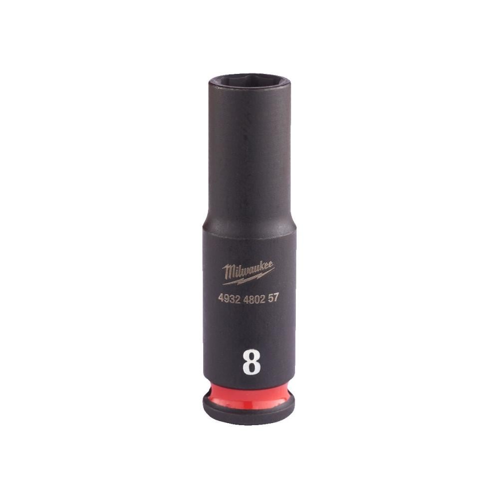 Milwaukee Accessoires SHOCKWAVE Slagdop 1/4" diep 8mm | 1 stuk - 4932480257