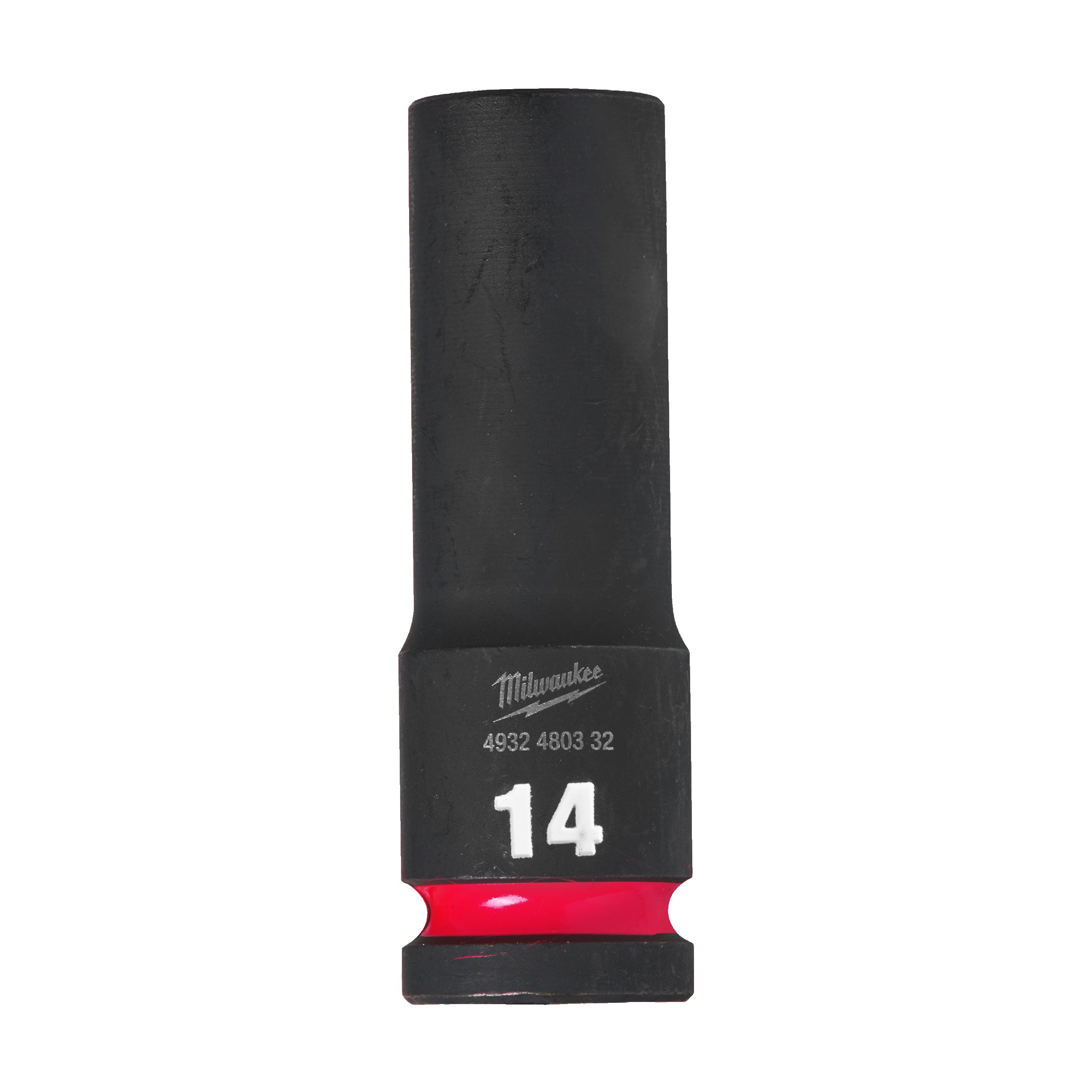 Milwaukee Accessoires SHOCKWAVE Krachtdop 1/2" lang 14 mm | 1 stuk - 4932480332