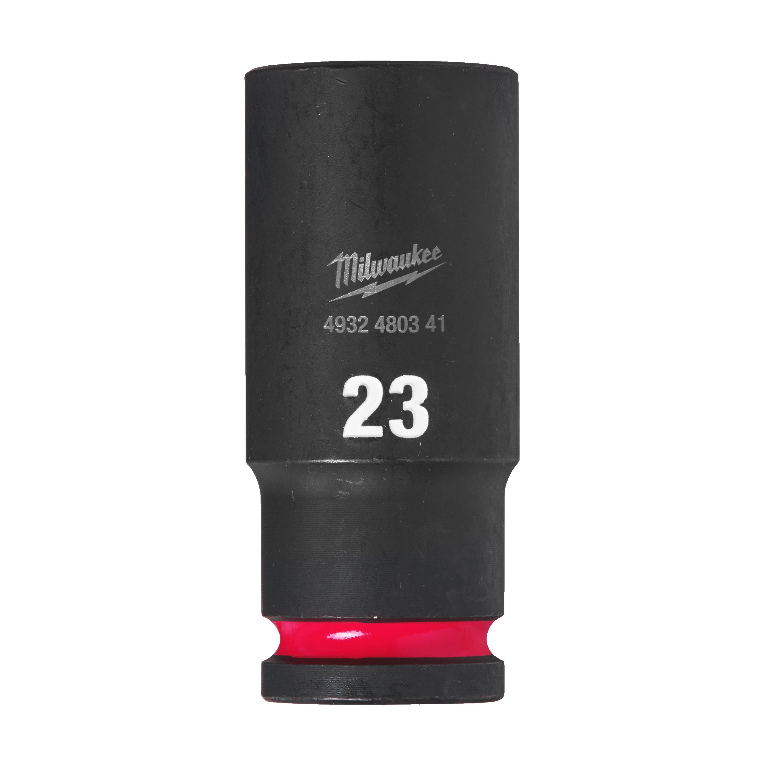 Milwaukee Accessoires SHOCKWAVE Krachtdop 1/2" lang 23 mm | 1 stuk - 4932480341