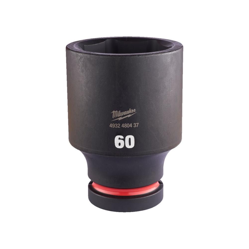 Milwaukee Accessoires SHOCKWAVE Slagdop 1" diep 60mm | 1 stuk - 4932480437