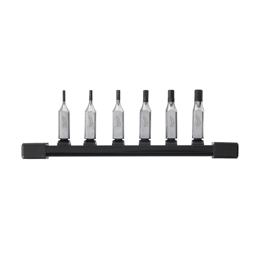 Milwaukee 1/4 aandrijving metrische inbusdopsleutelset (6-delig) - 4932480566