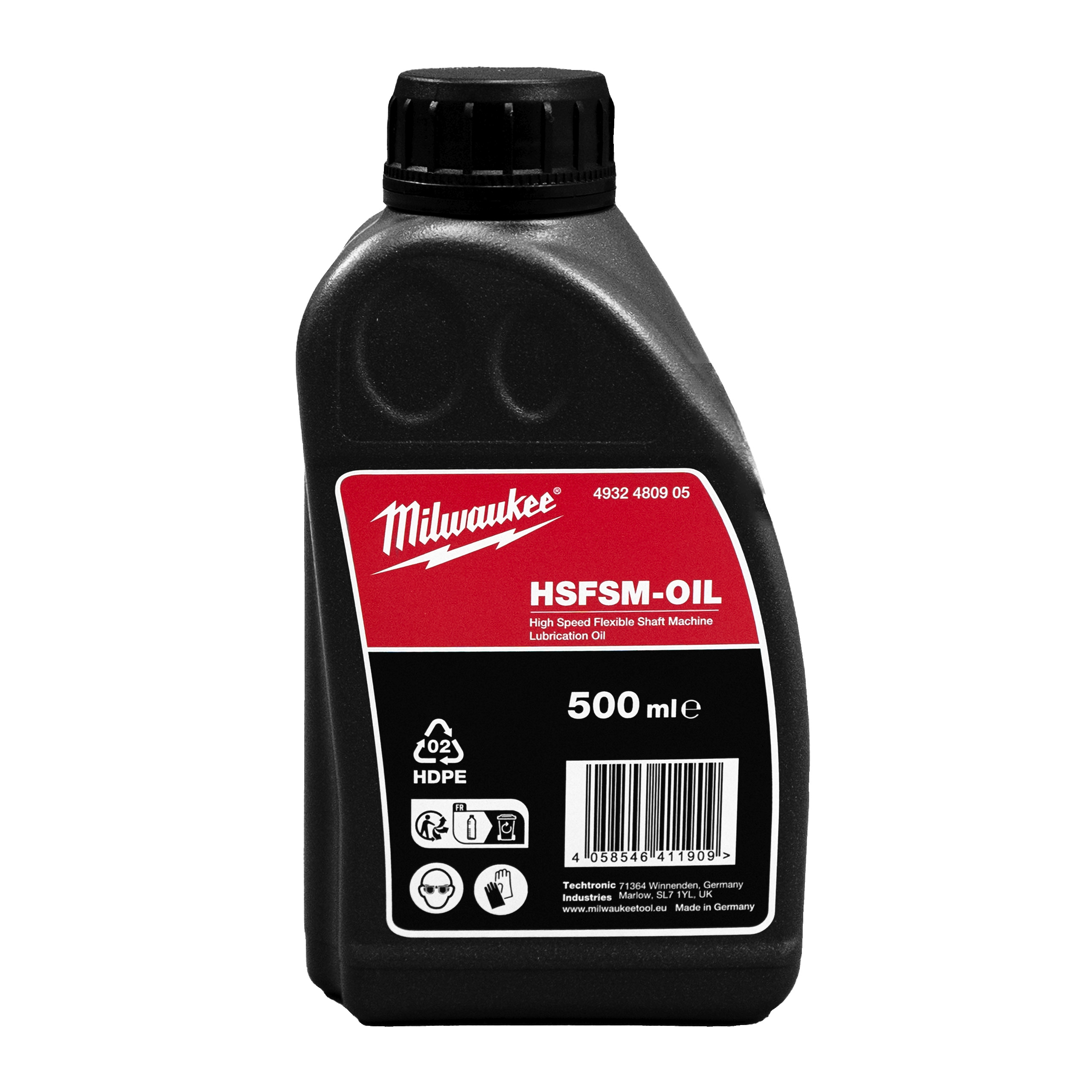 Milwaukee HSFSM-OIL Olie tbv M18 HSFSM (500ml) 4932480905