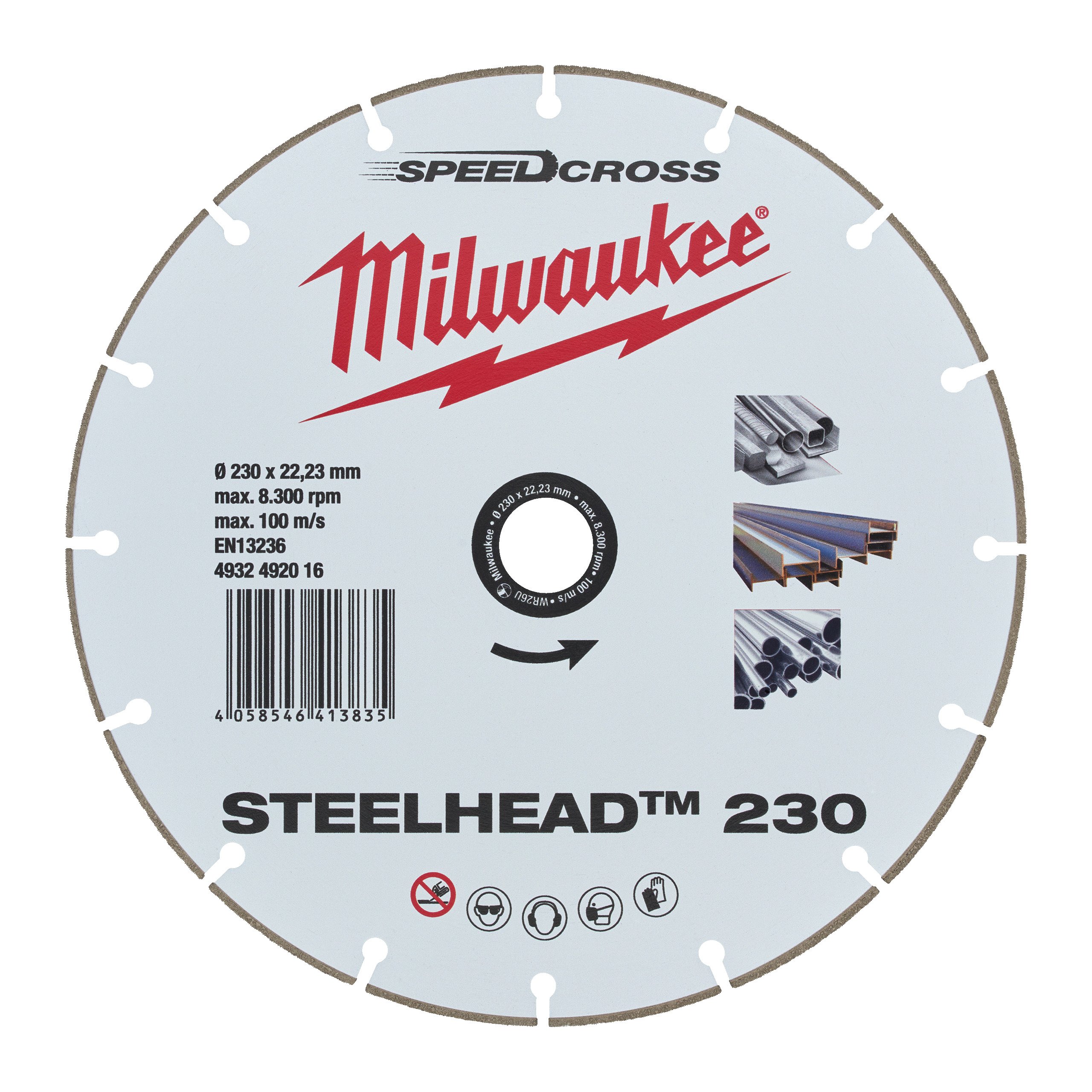 Milwaukee Speedcross STEELHEAD™ | 230 - 4932492016