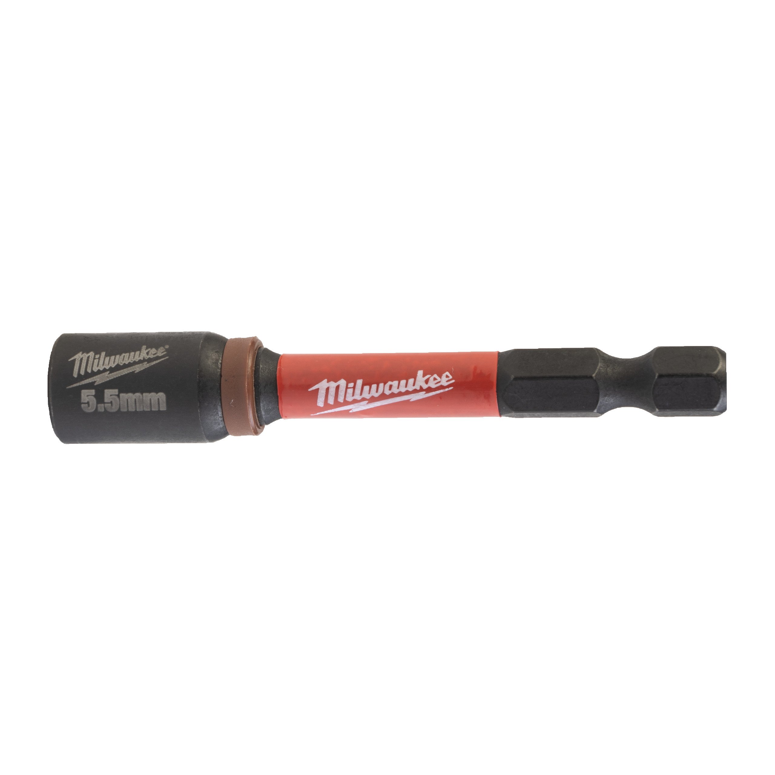 Milwaukee Nut Driver Mag ShW HEX5.5 x 65 mm 1 pc Dop SHOCKWAVE™ magnetisch Hex 1 4 5.5 x 65mm 4932492434