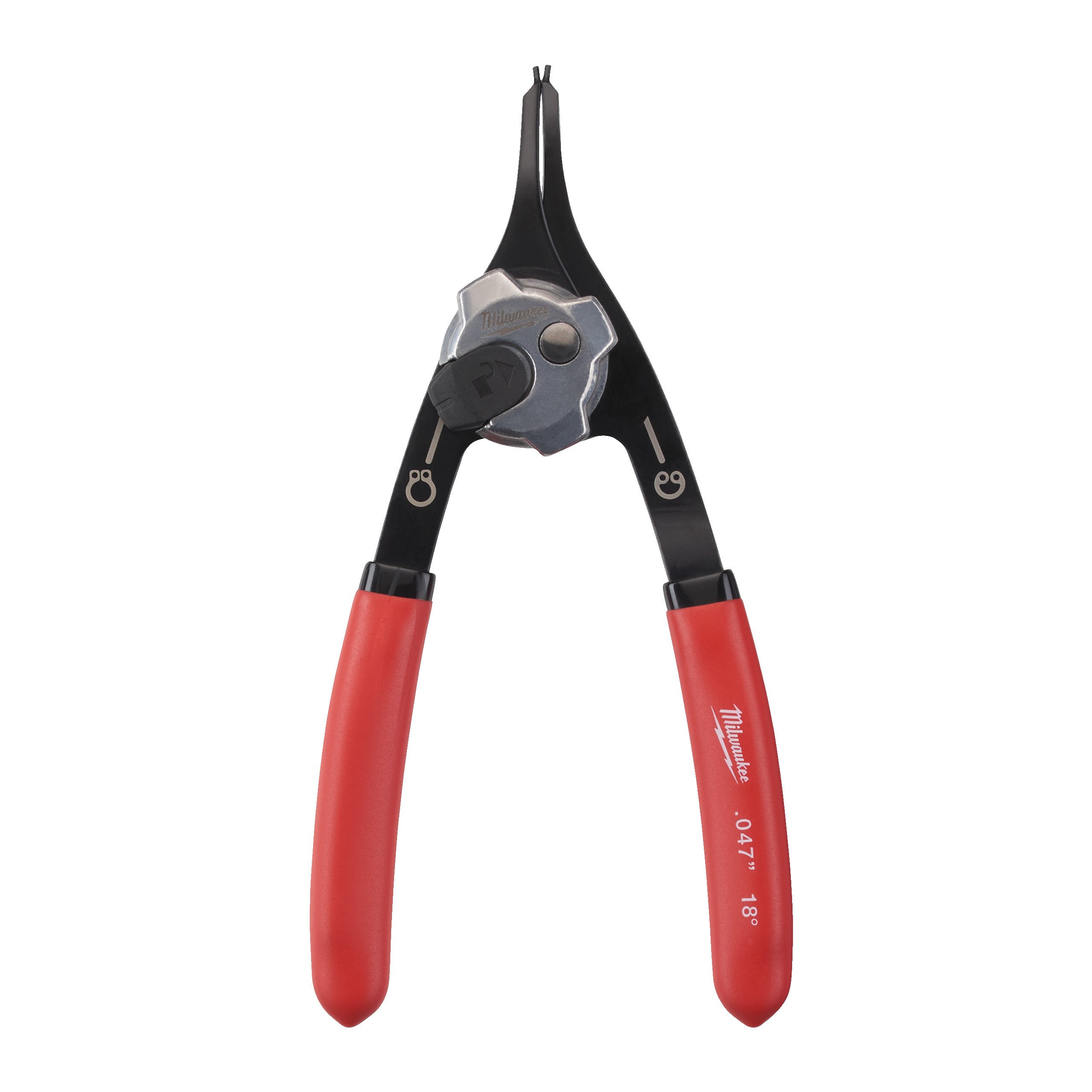 Milwaukee Medium Circlip Plier Straight Borgveertang middelgrt recht 1 2 mm punt 4932492490