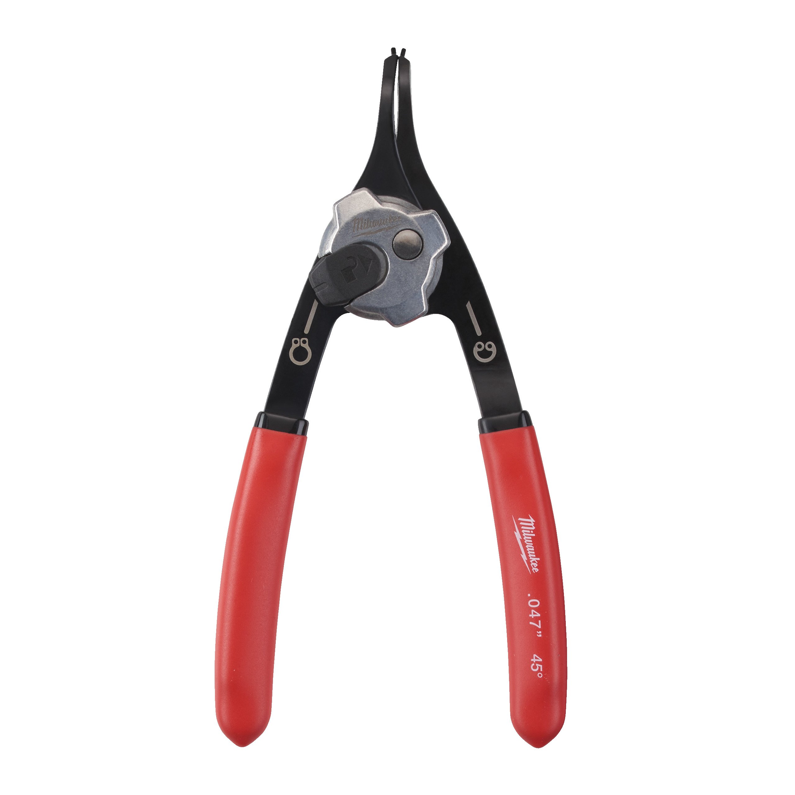 Milwaukee Medium Circlip Plier - 45° Borgveertang middelgrt 45° - 1,2 mm punt - 4932492491