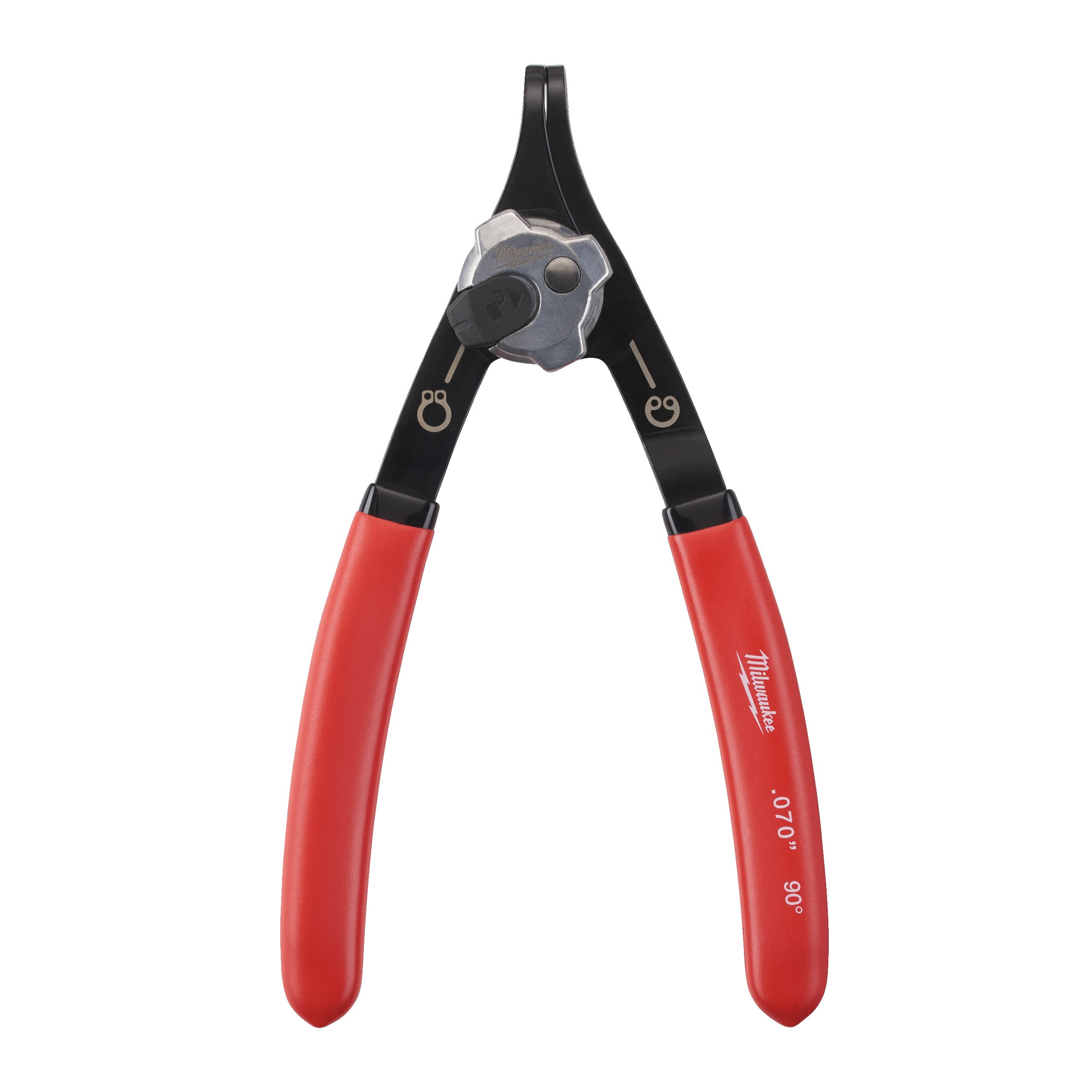 Milwaukee Large Circlip Plier 90° Borgveertang groot 90° 1 8 mm punt 4932492495