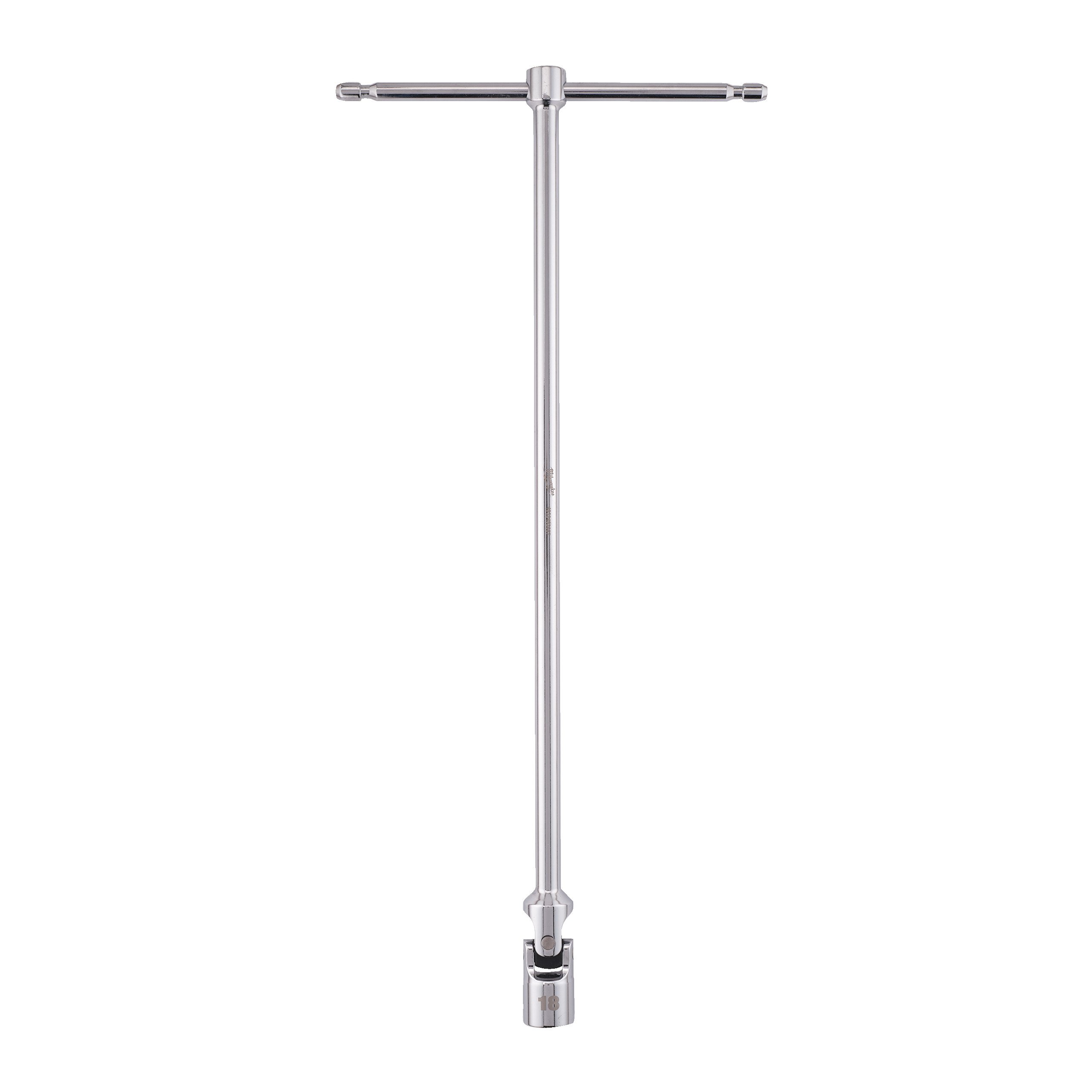 Milwaukee T-dopsleutel met Cardangewricht | 18 mm - 4932492687