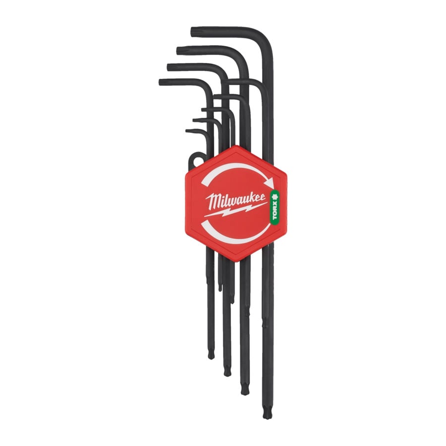 Milwaukee L-vormige Torx sleutelset | 9-delig - 4932492693