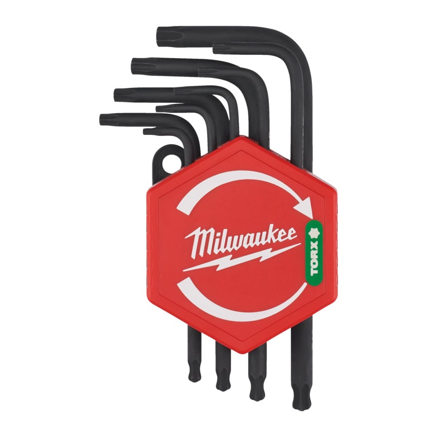 Milwaukee Compacte L-vormige Torx sleutelset | 9-delig 4932492703