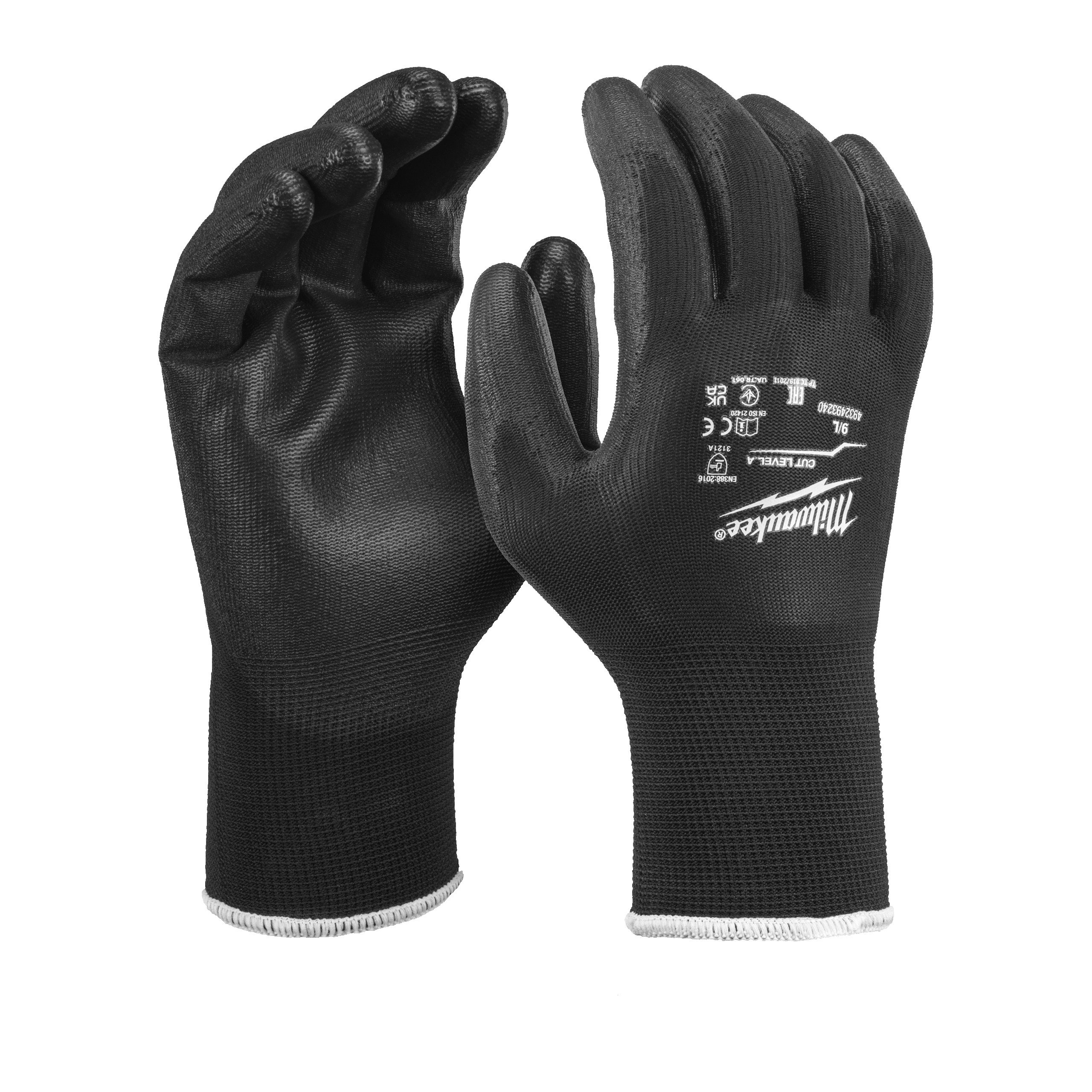 Milwaukee Algemene Werkhandschoenen | 10/XL | 12 paar - 4932493241