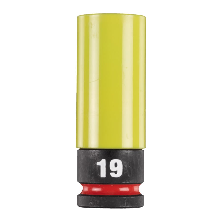 Milwaukee SHOCKWAVE 1 2 Slagmoerdop met sleeve HEX 19 mm 4932493372