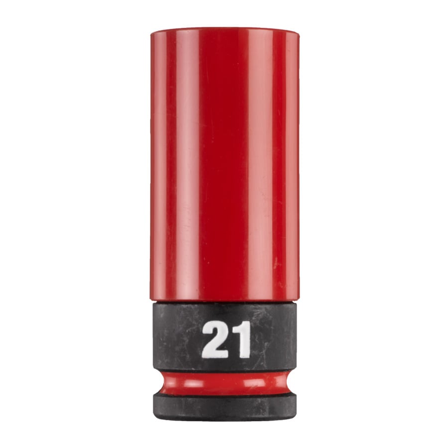 Milwaukee SHOCKWAVE 1 2 Slagmoerdop met sleeve HEX 21 mm 4932493373