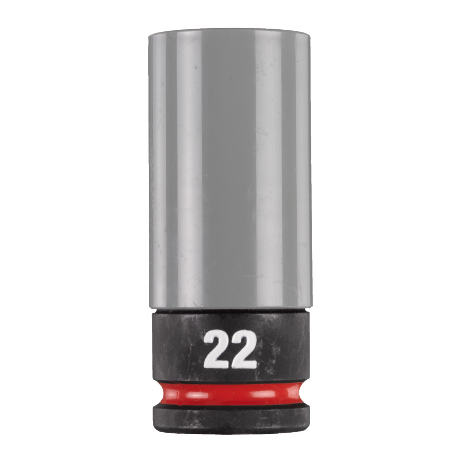 Milwaukee SHOCKWAVE 1 2 Slagmoerdop met sleeve HEX 22 mm 4932493374