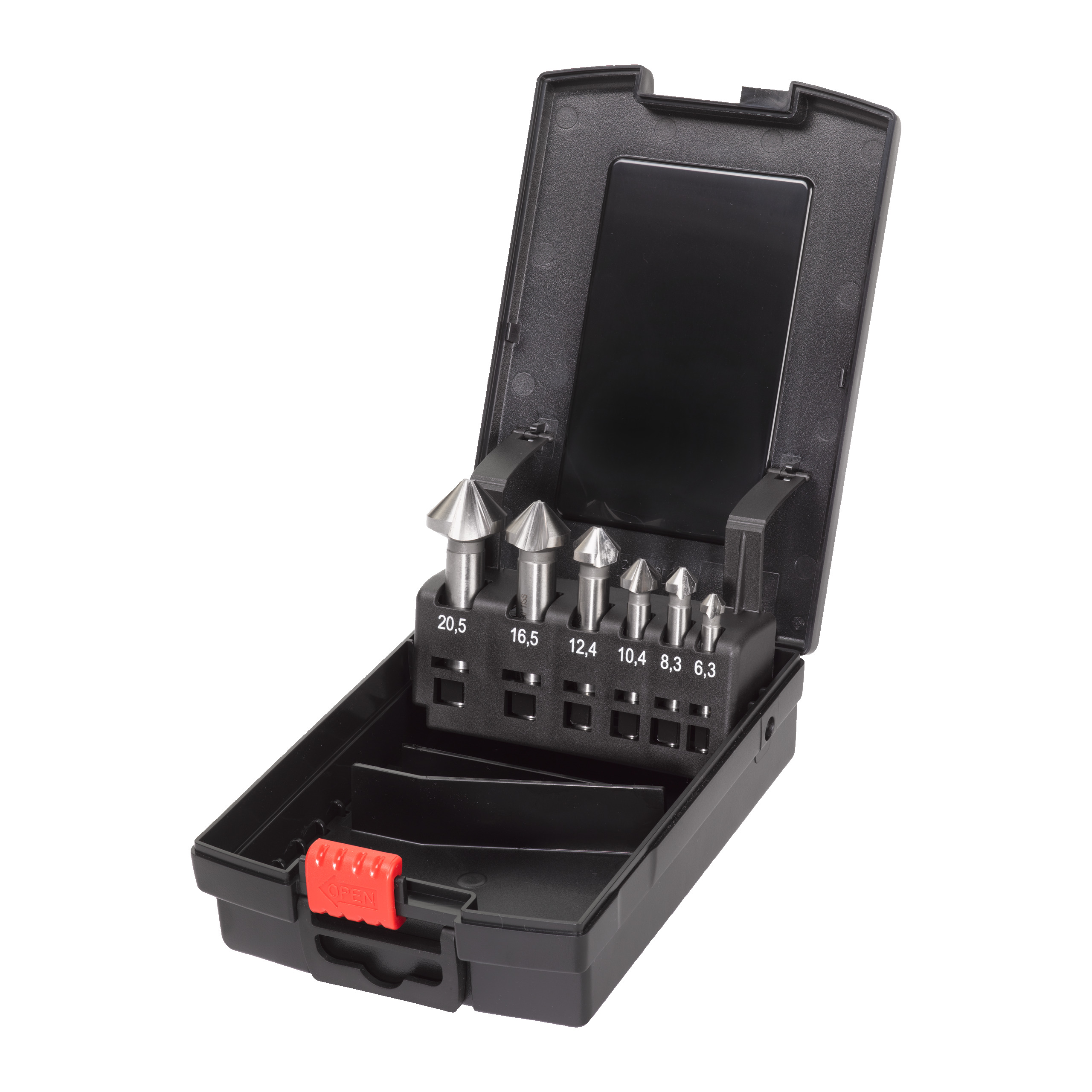 Milwaukee Countersink set HSS 6 pc Verzinkboren set HSS (6-delig) 4932493574