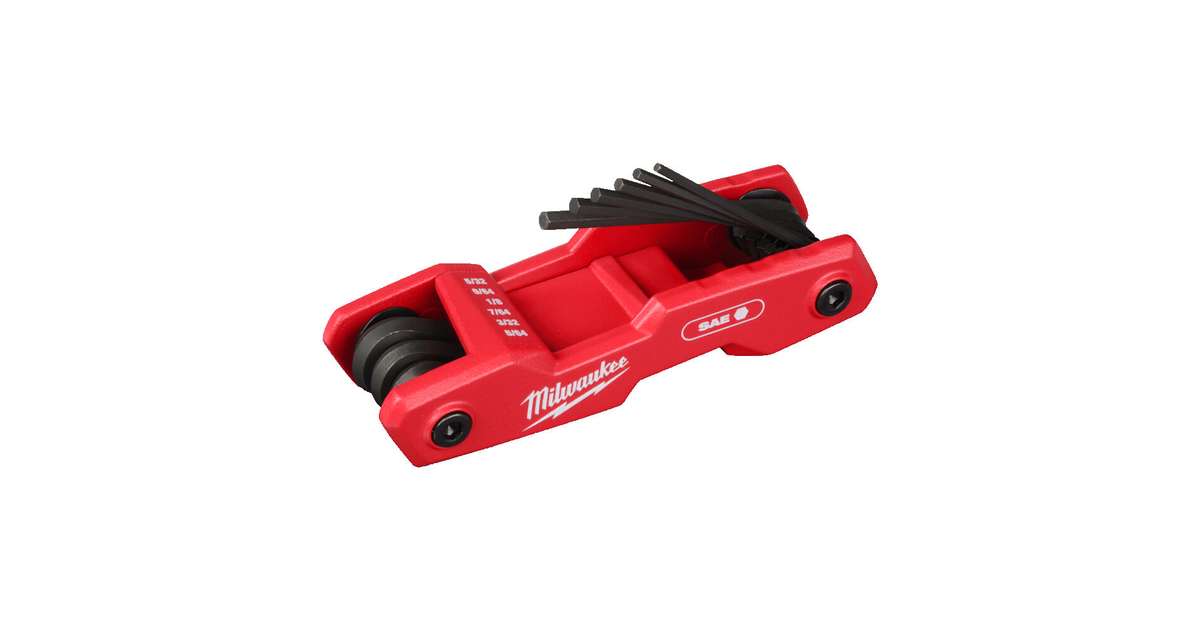 Milwaukee Inbussleutelsset Imperial L-vorm met kogeleinde | 13-delig 4932493614