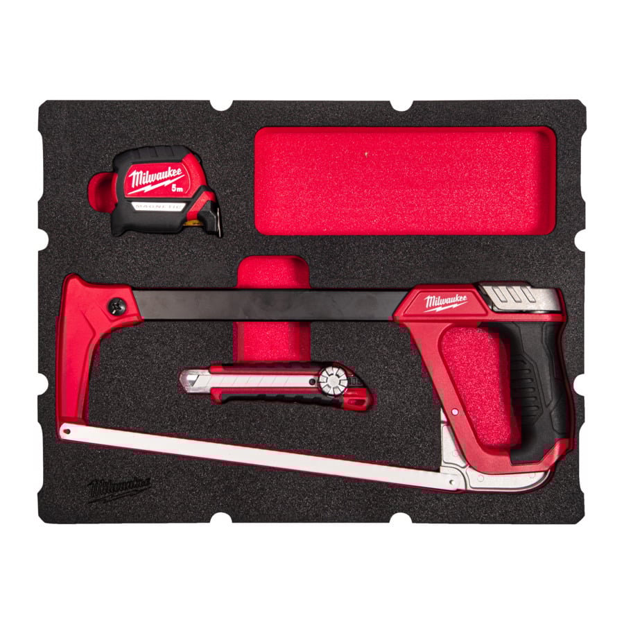 Milwaukee Foam inlay geschikt voor alle PACKOUT™ gereedschapskoffers met lades met snij- en meetgereedschap | 4-delig 4932493642