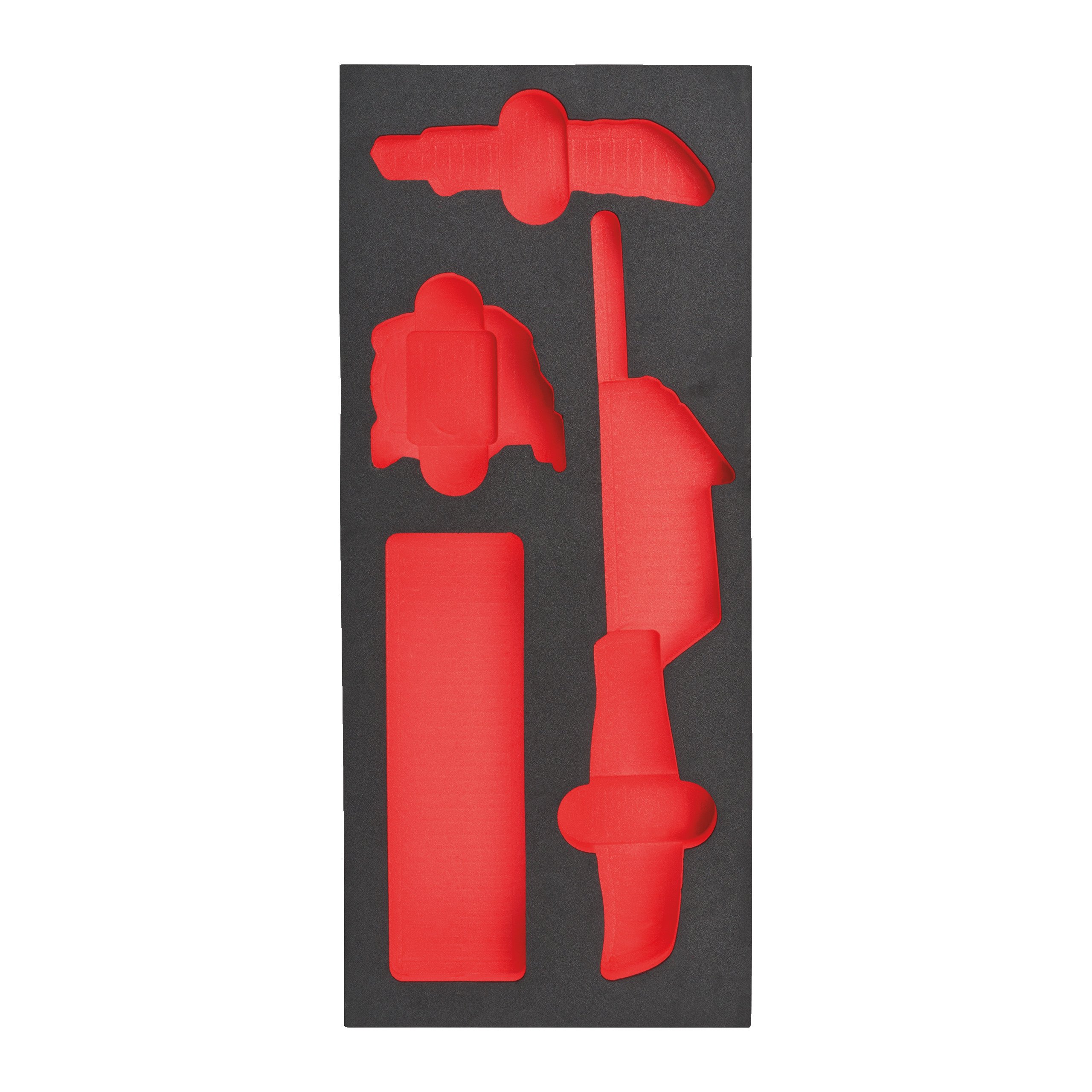 Milwaukee Empty 3 pc Cutting and Measuring Foam Insert Lege Foam inlay snij en meet set (3-delig) - 4932493681