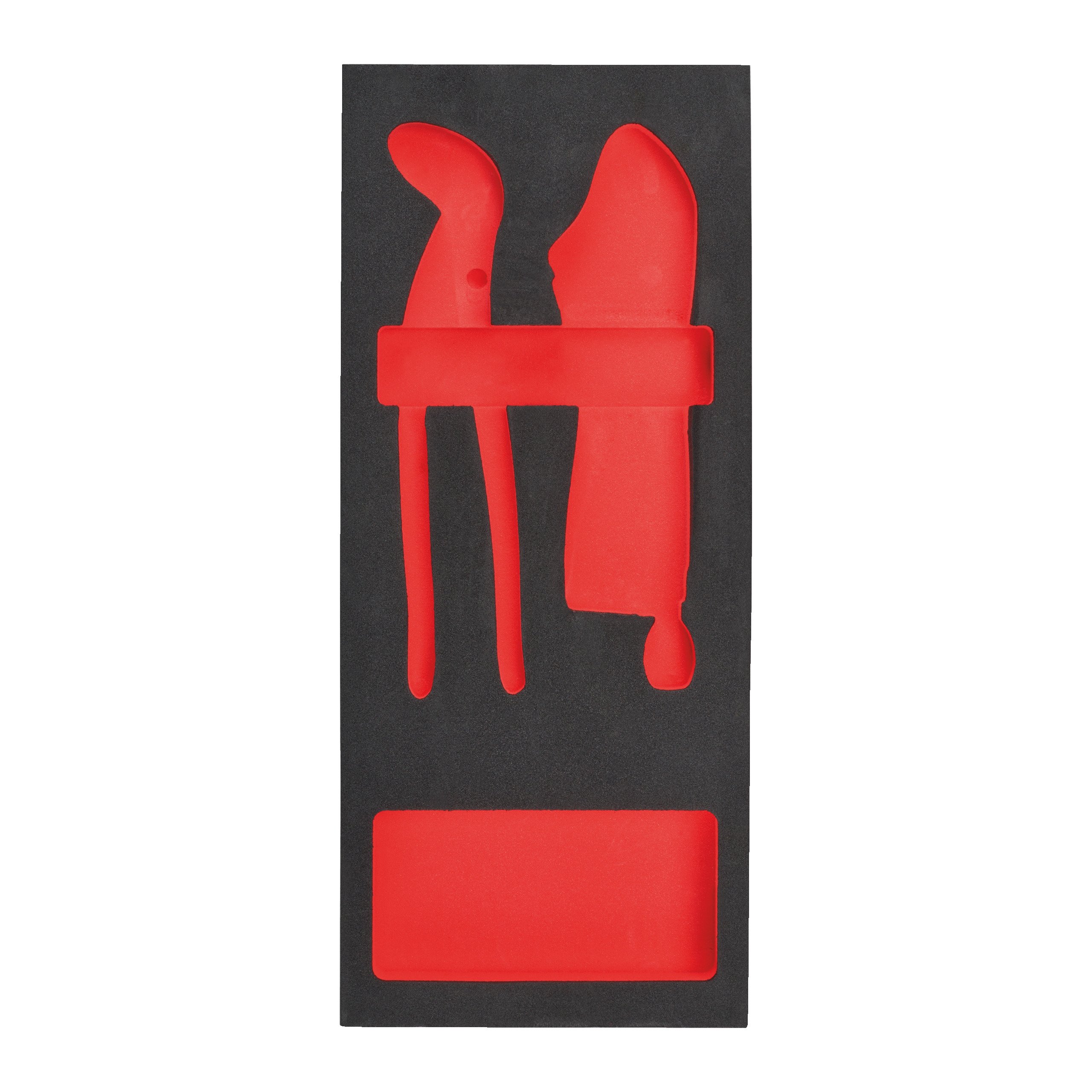 Milwaukee Empty 2 pc Waterpump & locking pliers Foam Set Lege Foam inlay tangenset (2-delig) - 4932493684