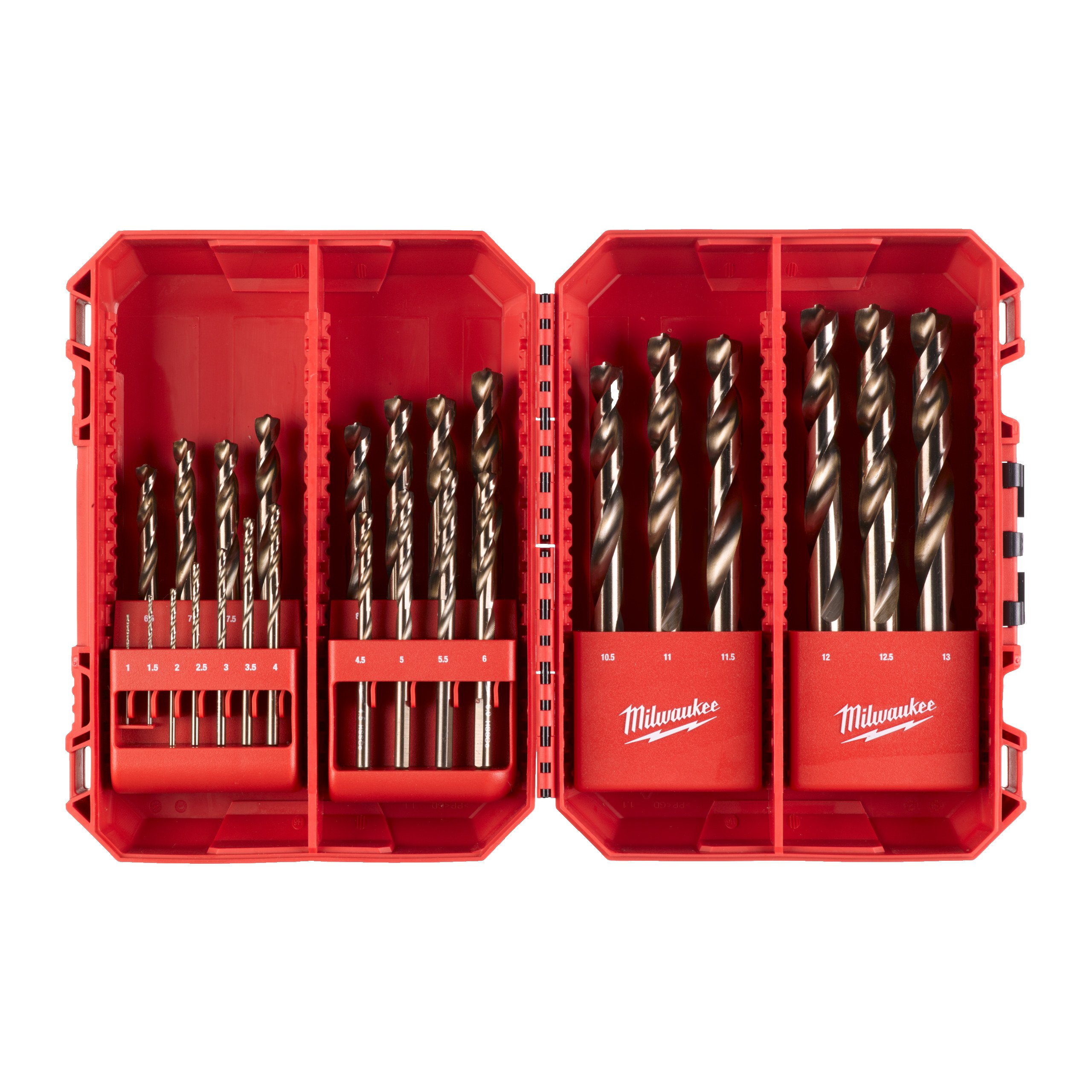 Milwaukee Metaalboren set | Red Cobalt | HSS-G | 25-delig - 4932493868