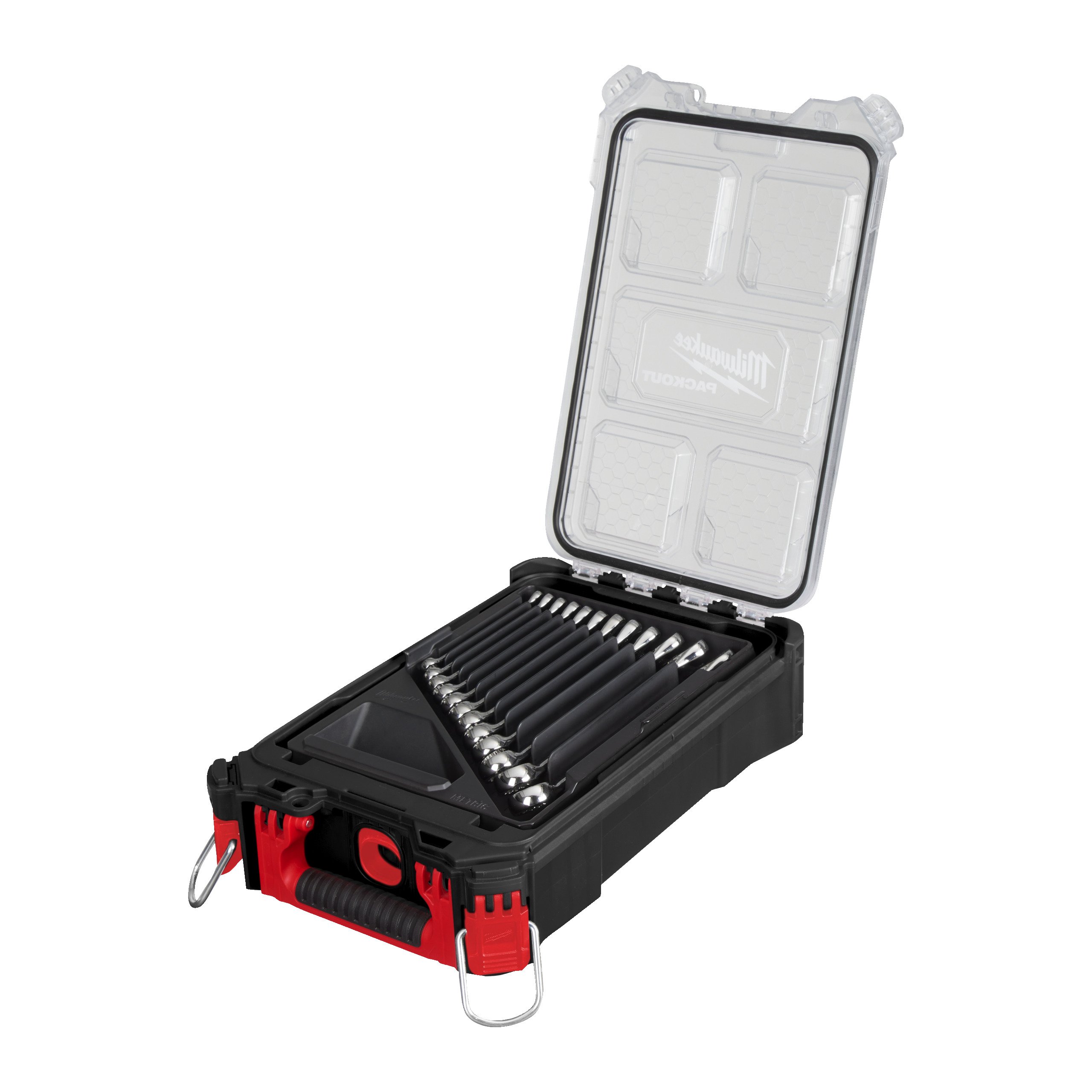Milwaukee Combinatiesleutelset | 15-delig | MAXBITE | PACKOUT™ Compacte Organiser - 4932498141