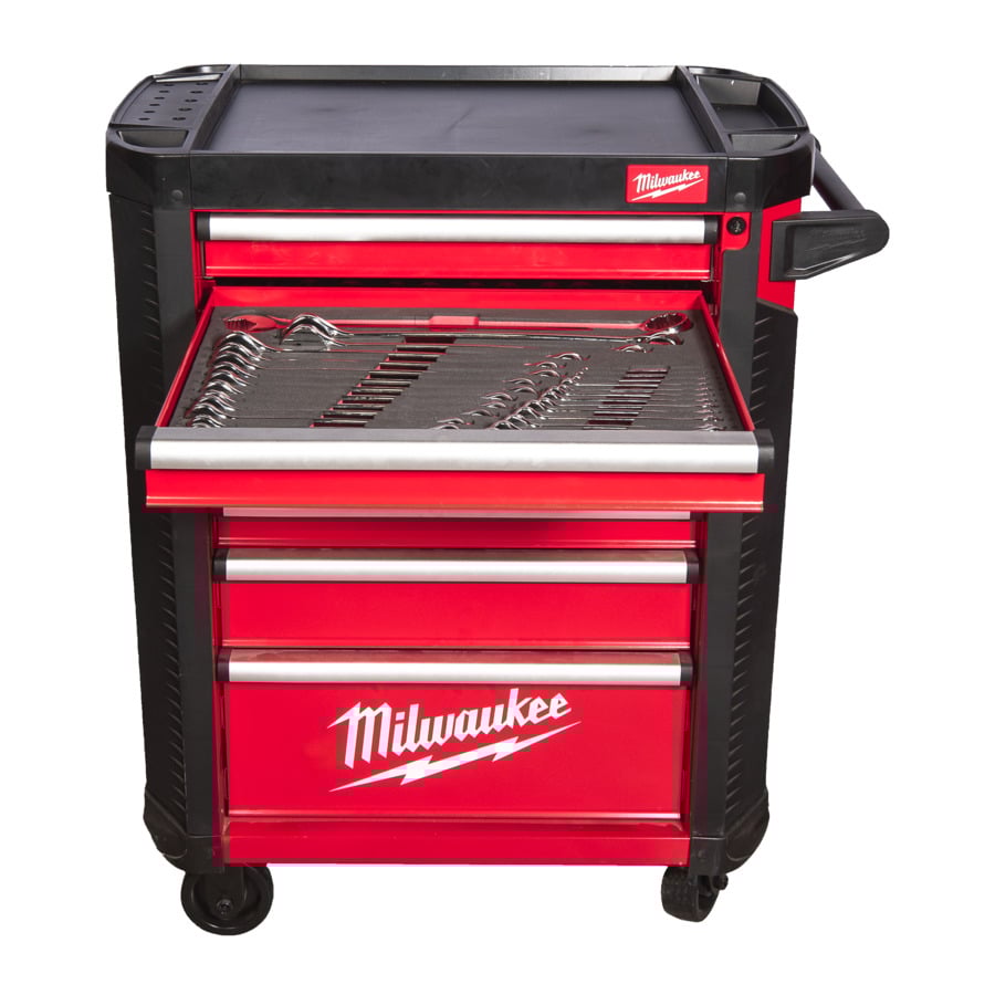 Milwaukee TOOLGUARD™ Gevulde 30" 78 cm 7-laags stalen gereedschapswagen standaard versie 4932498185
