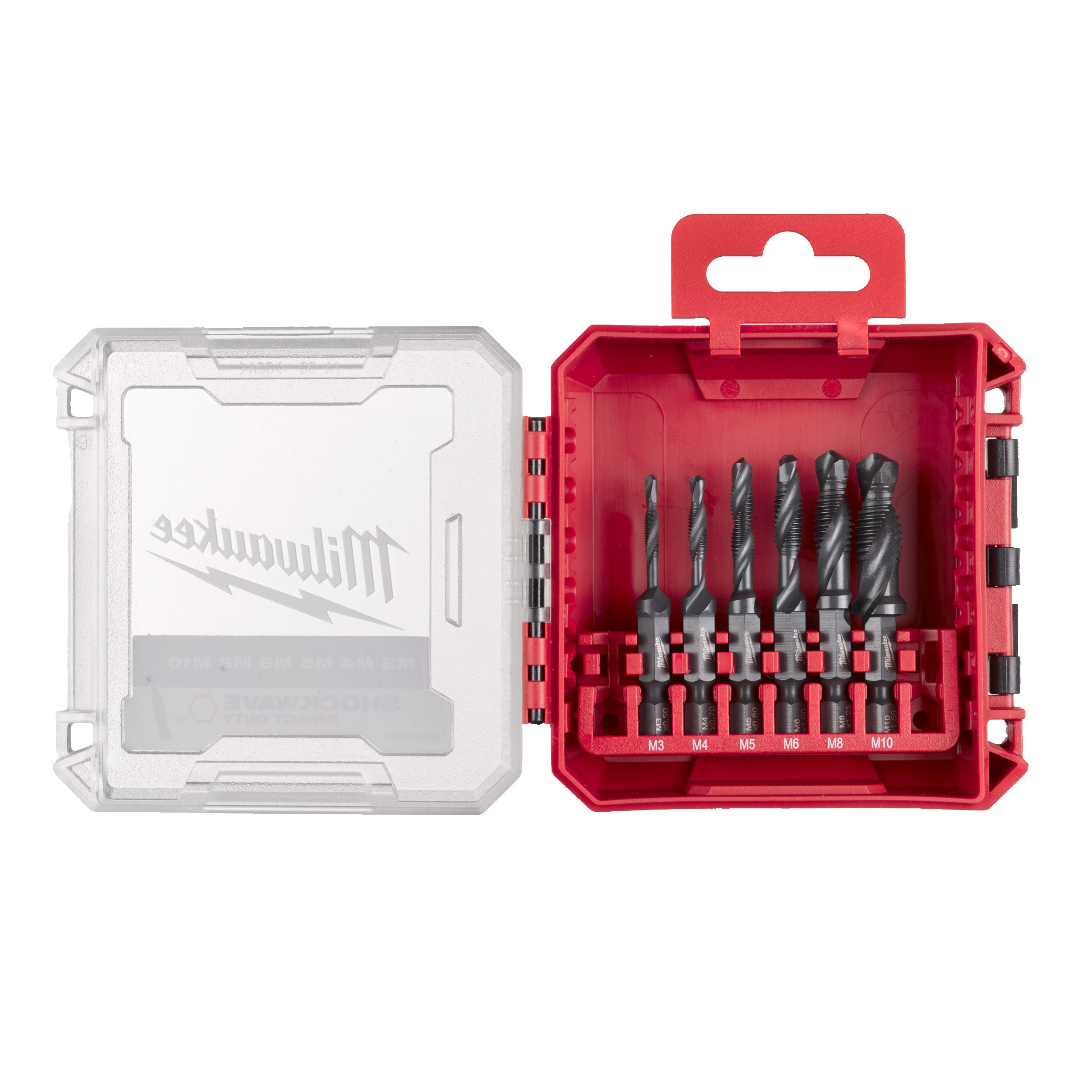 Milwaukee Boor Tap Combinatie | 1/4" HSS-G | Combi Drill Tap Set - 4932498267