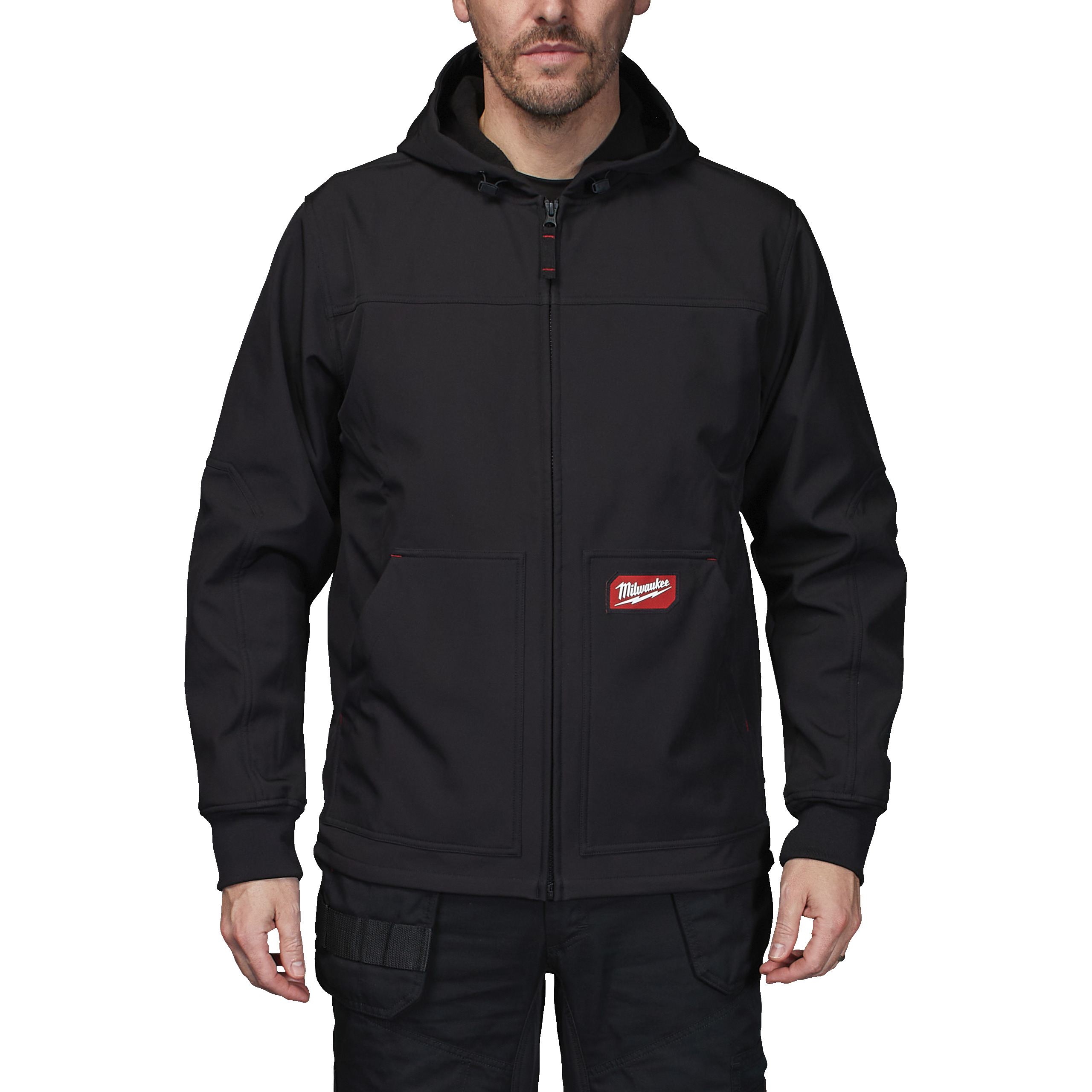 Milwaukee FREEFLEX™ Hooded Softshell Jack Zwart | SJ BL XXL - 4932498275