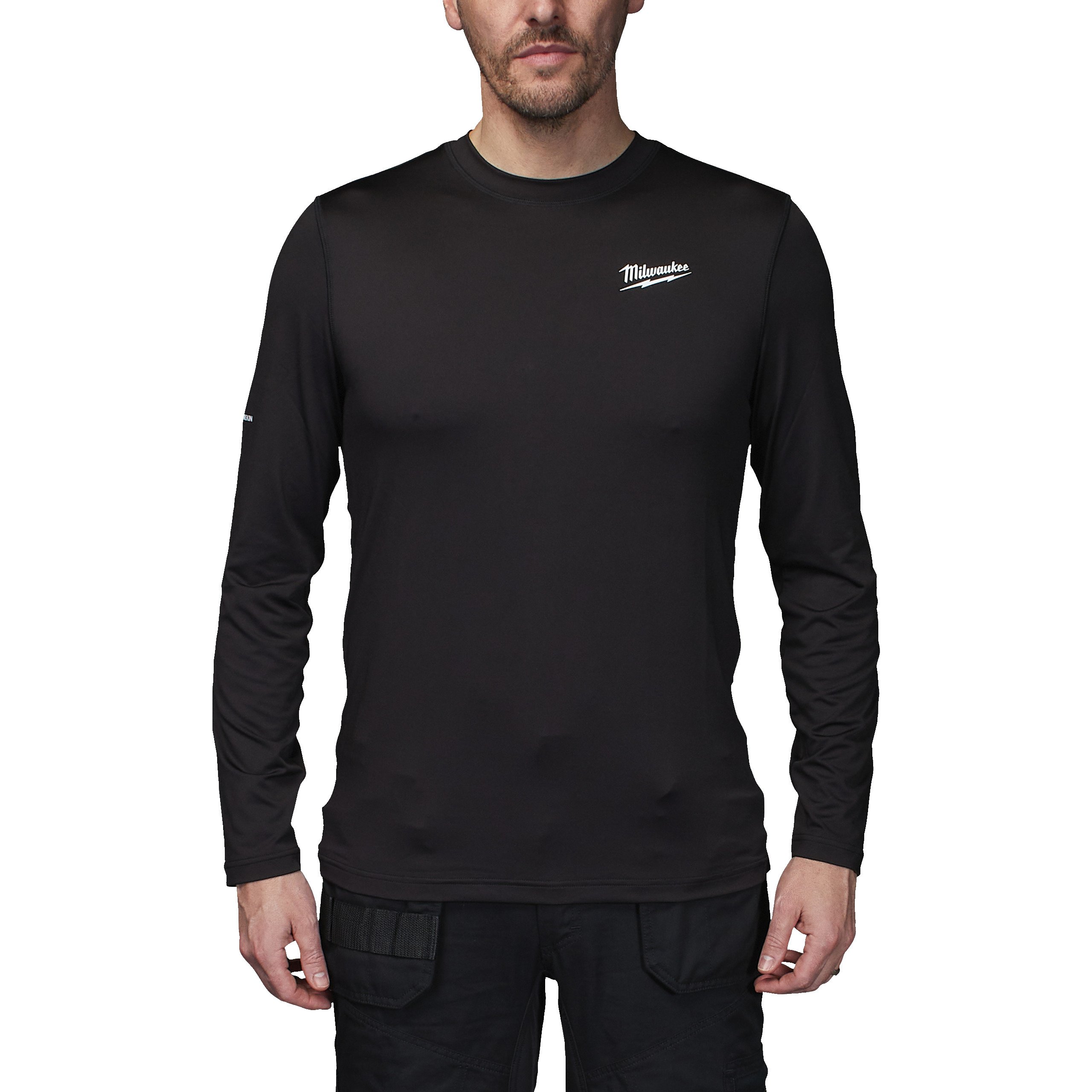 Milwaukee WORKSKIN™ | Basislaag | Lange mouwen | Koud weer | Zwart | S - 4932498283