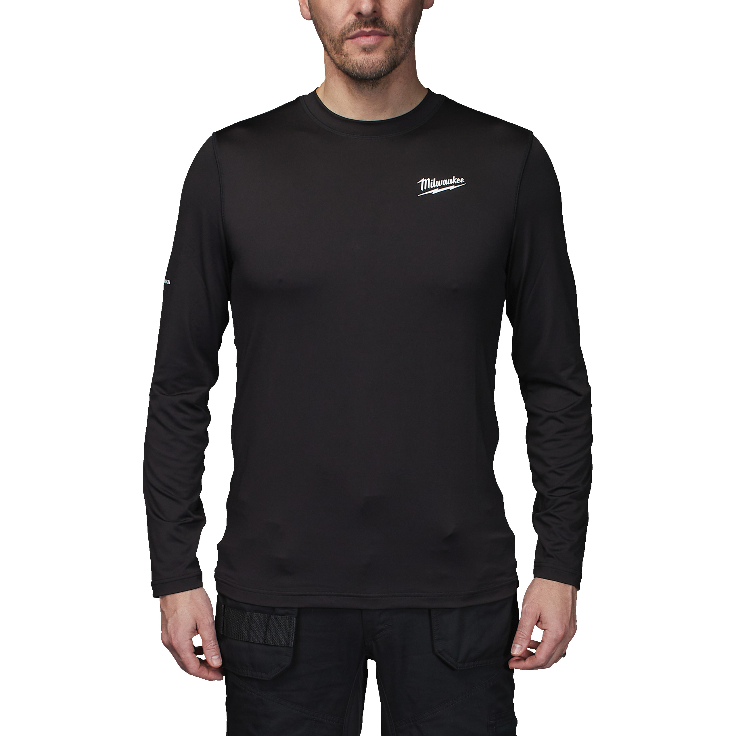 Milwaukee WORKSKIN™ | Basislaag | Lange mouwen | Koud weer | Zwart | XXL - 4932498287