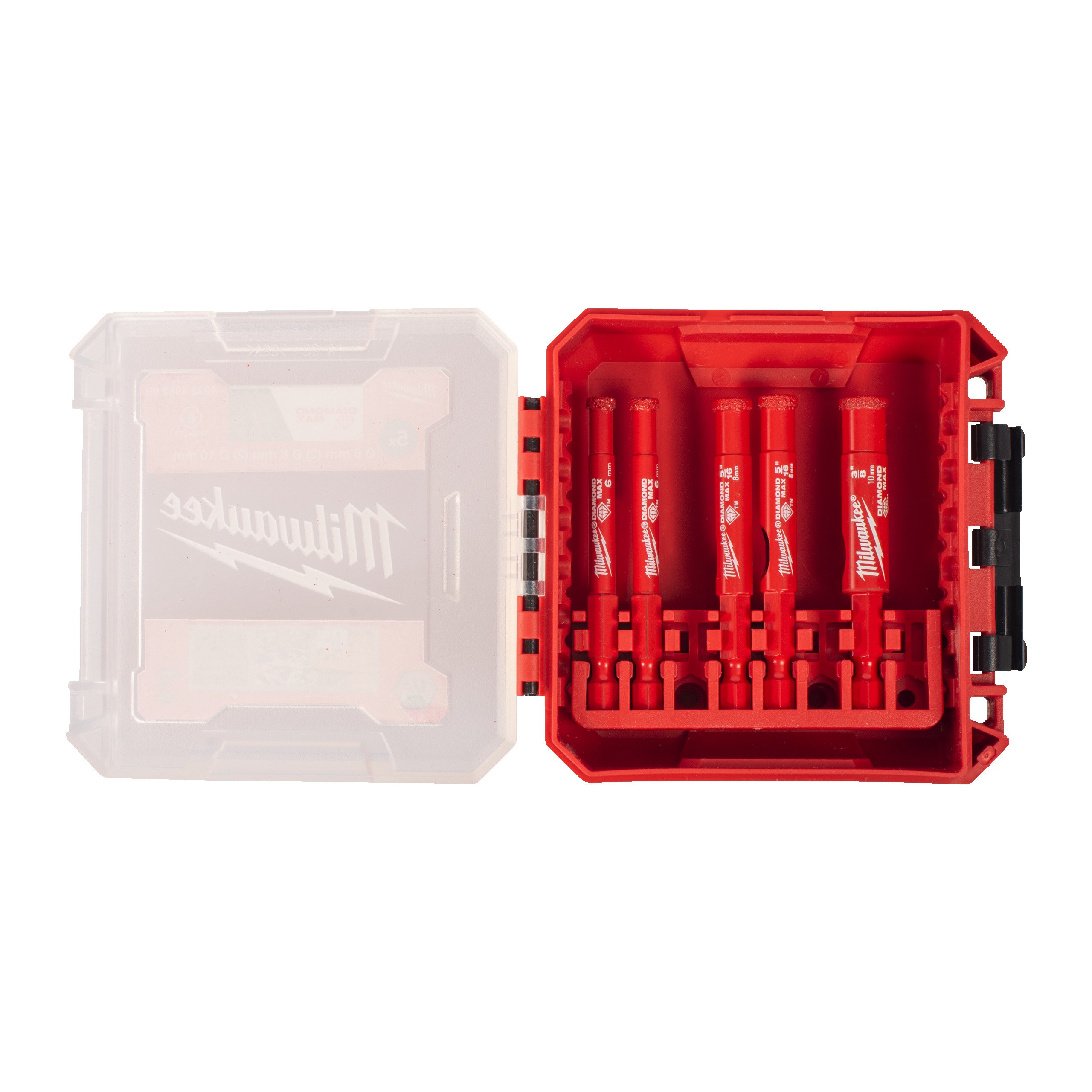 Milwaukee Diamantboorset | DIAMOND MAX™ | 1/4" nat/droog | 5 stuks - 4932498299