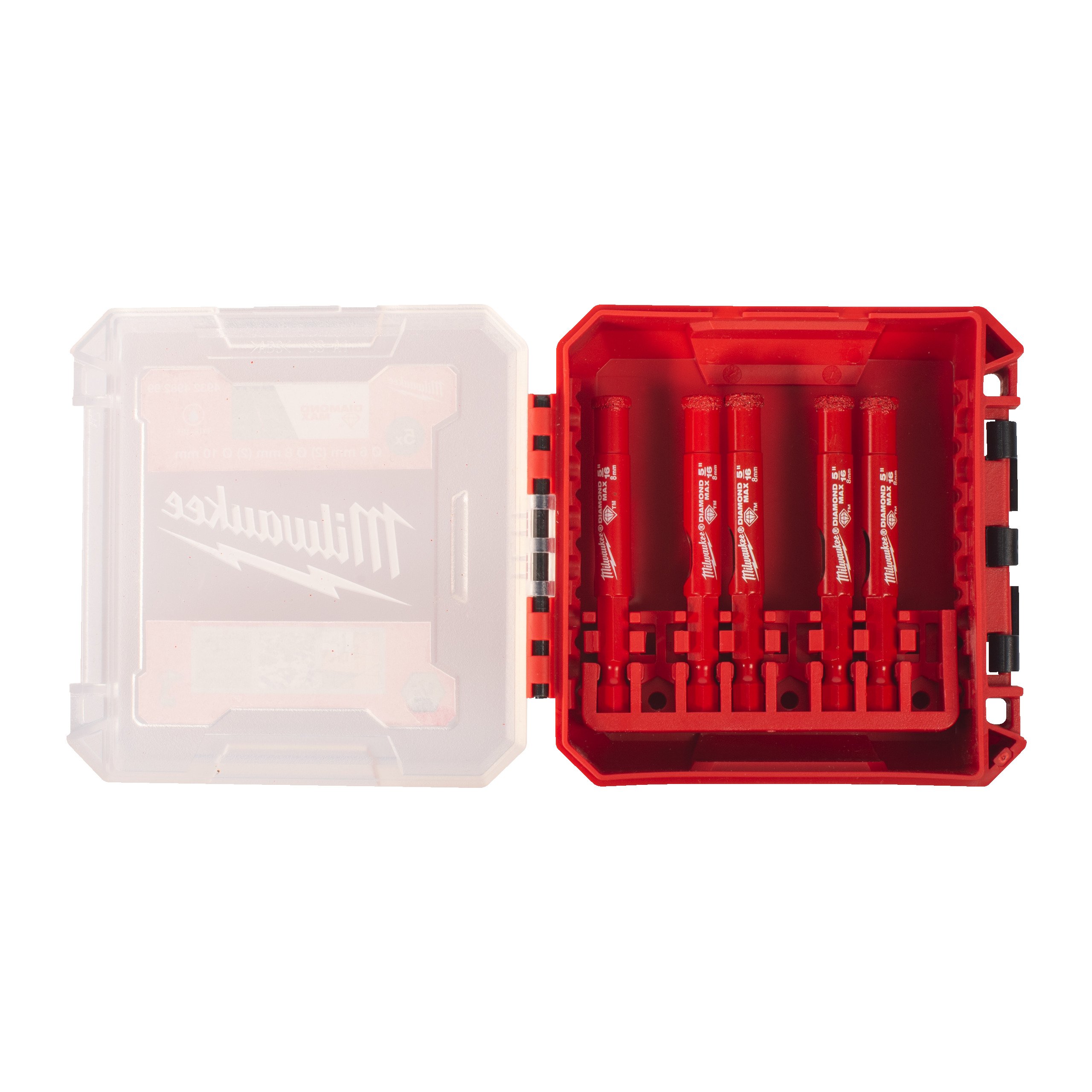 Milwaukee Diamantboorset | DIAMOND MAX™ | 1/4" nat/droog | 5 stuks - 4932498301