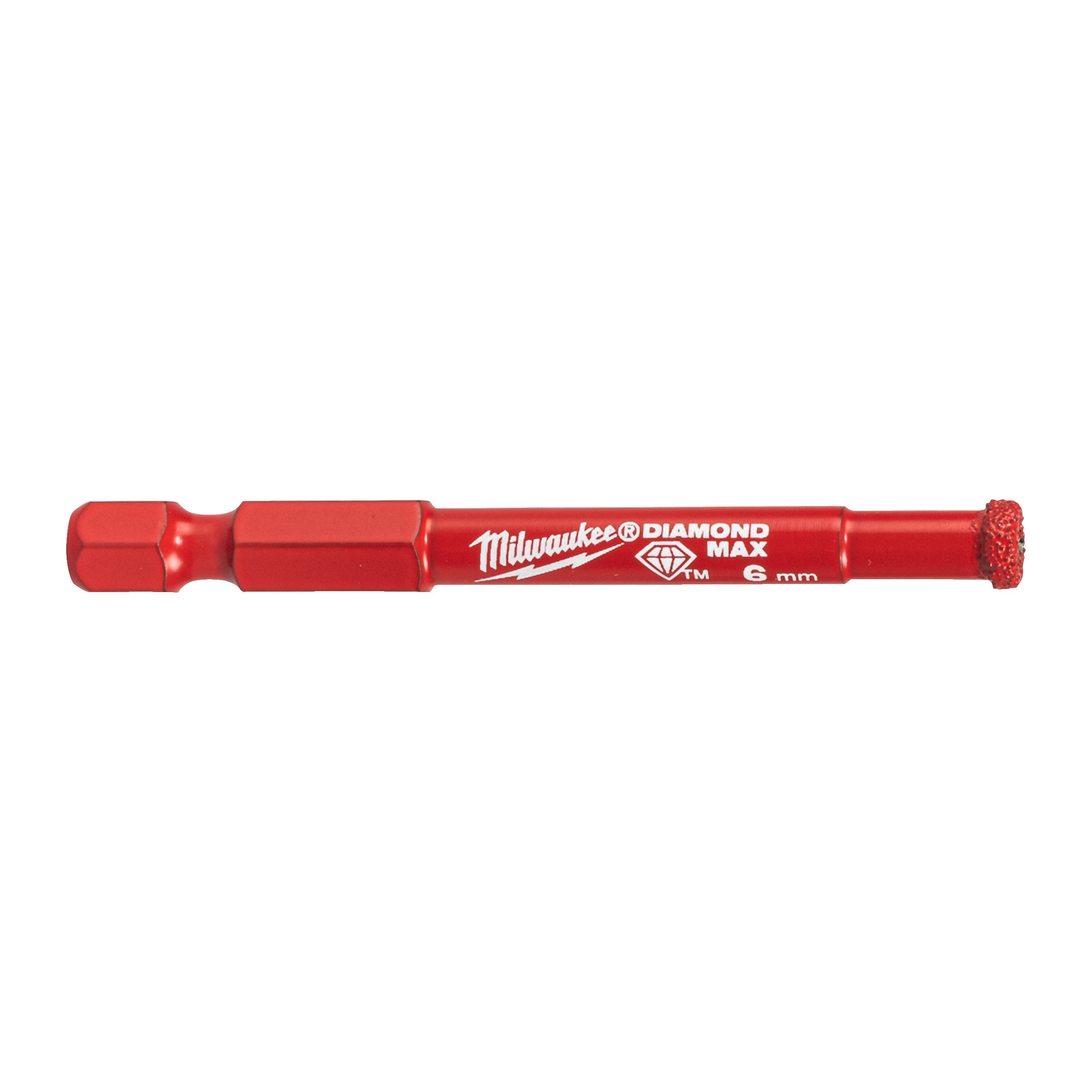 Milwaukee Boren | DIAMOND MAX™ | 1/4" nat/droog | 6 mm 1/4" Hex - 4932498342