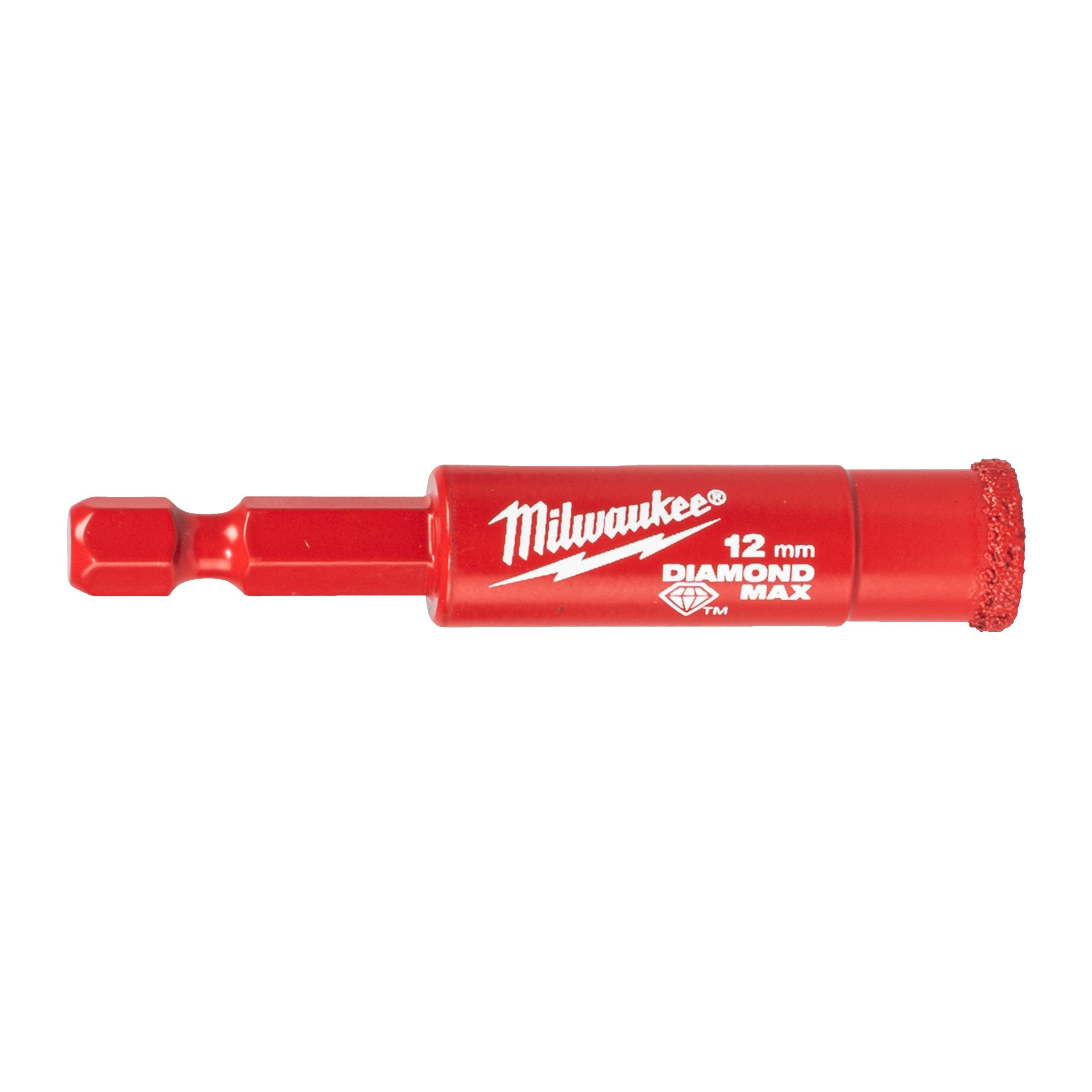 Milwaukee Boren | DIAMOND MAX™ | 1/4" nat/droog | 12 mm 1/4" Hex - 4932498345