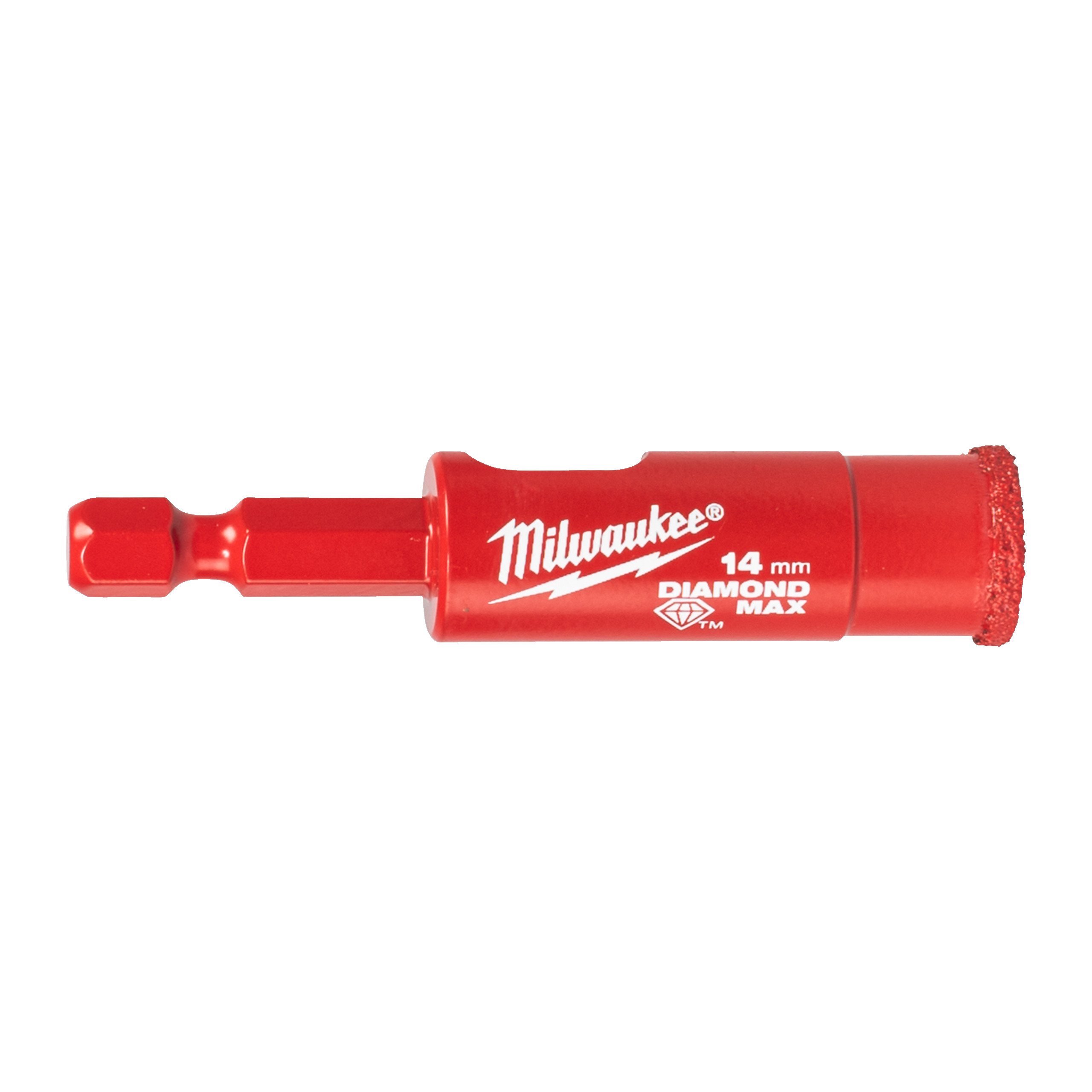 Milwaukee Boren | DIAMOND MAX™ | 1/4" nat/droog | 14 mm 1/4" Hex - 4932498346