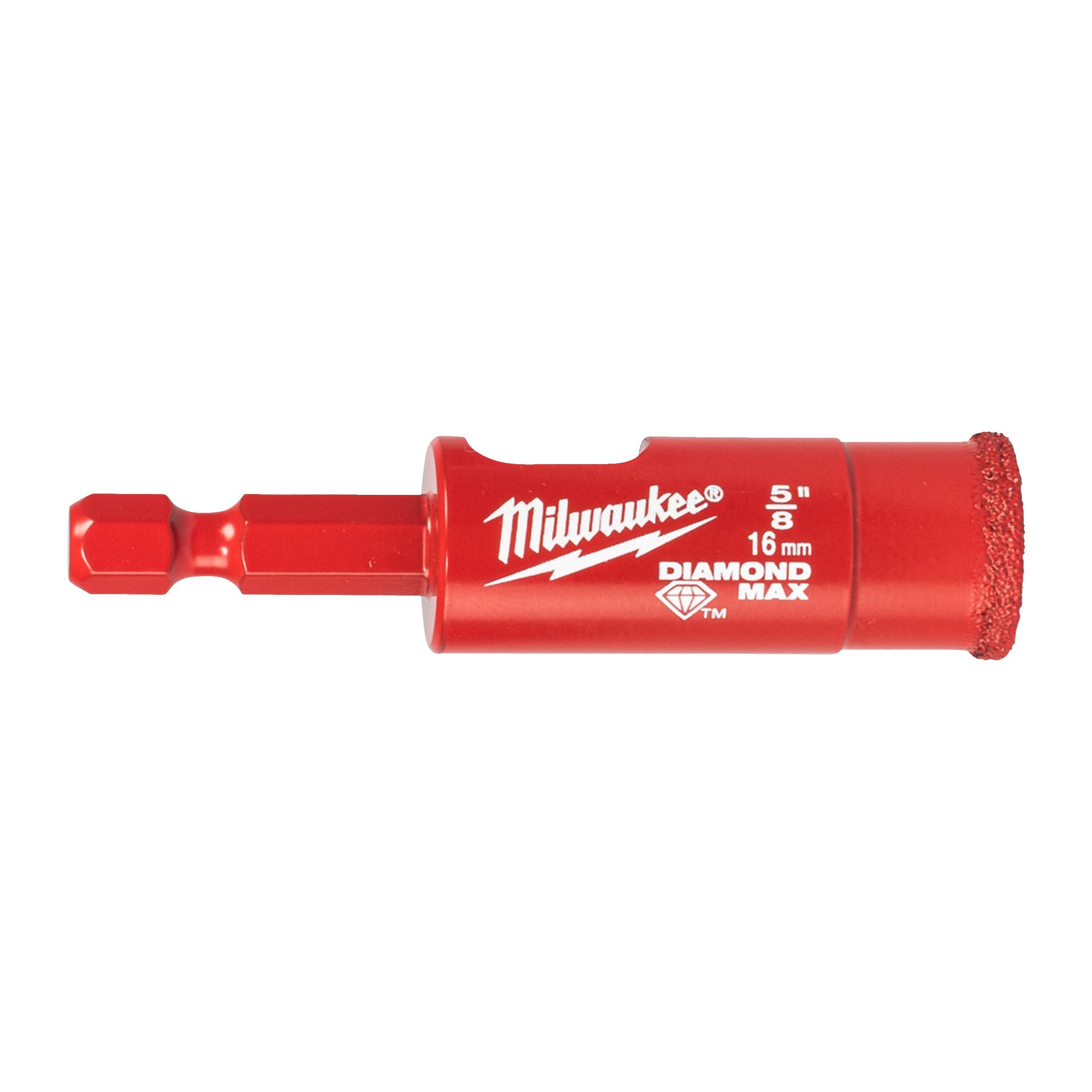 Milwaukee Boren | DIAMOND MAX™ | 1/4" nat/droog | 16 mm 1/4" Hex - 4932498347