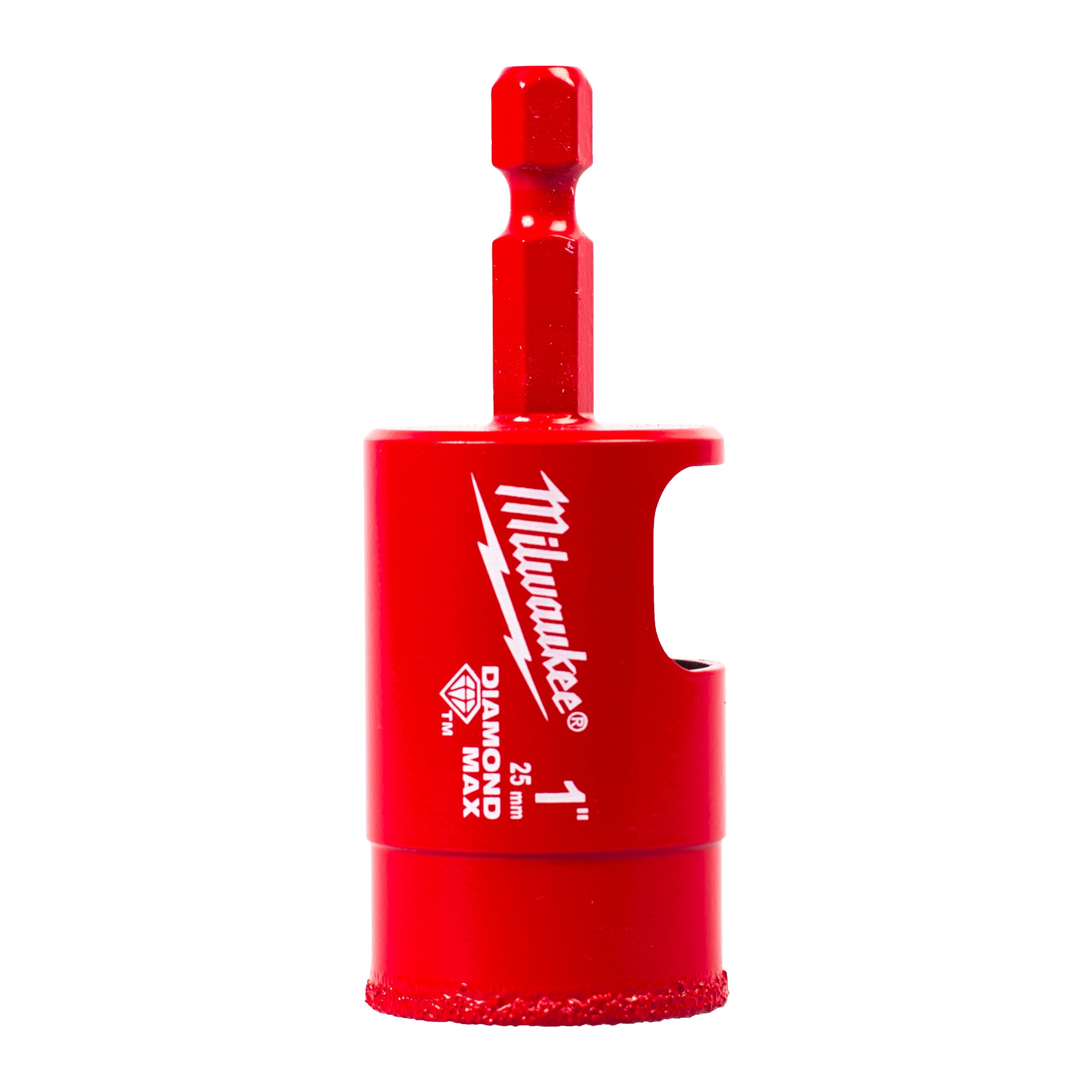 Milwaukee Boren | DIAMOND MAX™ | 1/4" nat/droog | 25 mm 1/4" Hex - 4932498350
