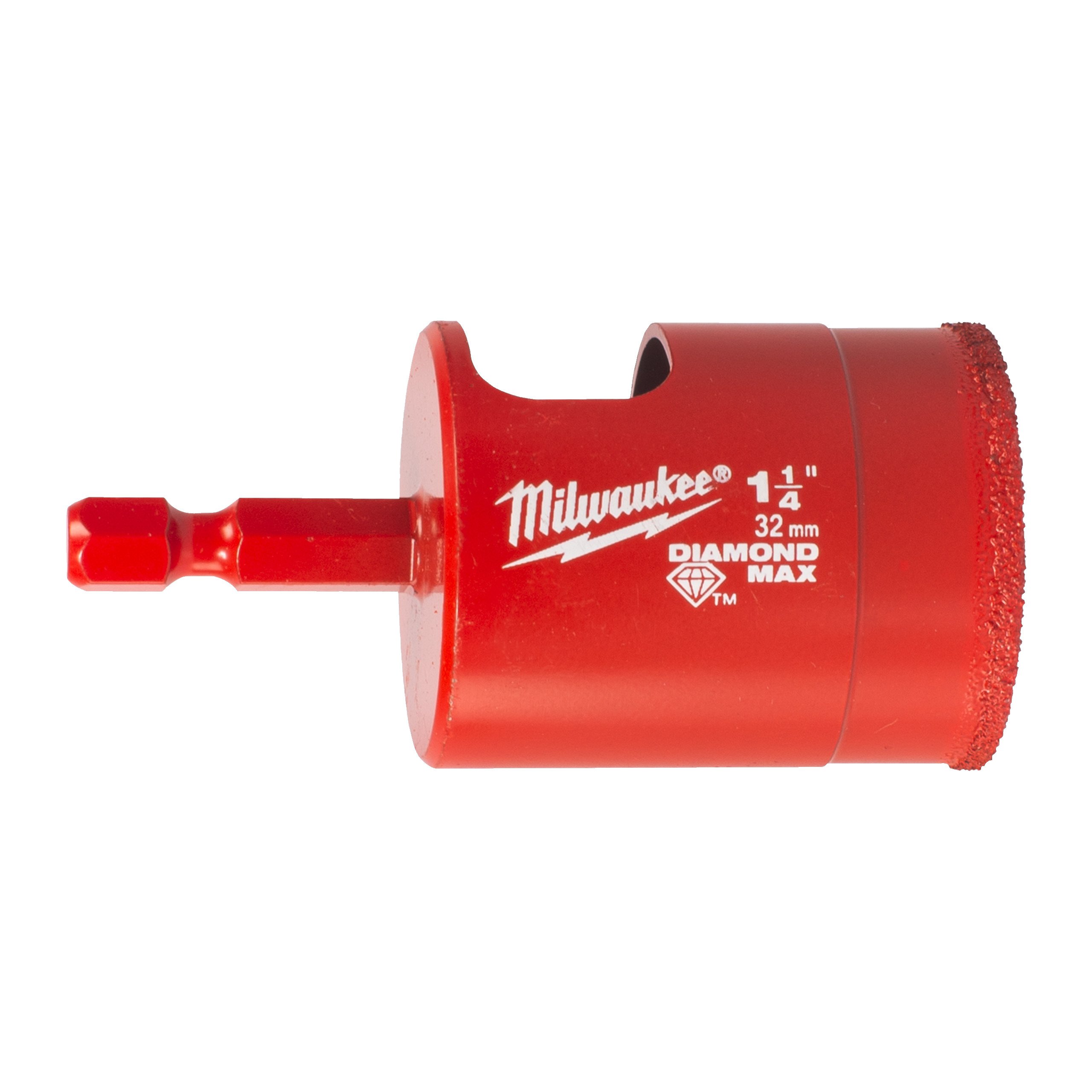 Milwaukee Boren | DIAMOND MAX™ | 1/4" nat/droog | 32 mm 1/4" Hex - 4932498352