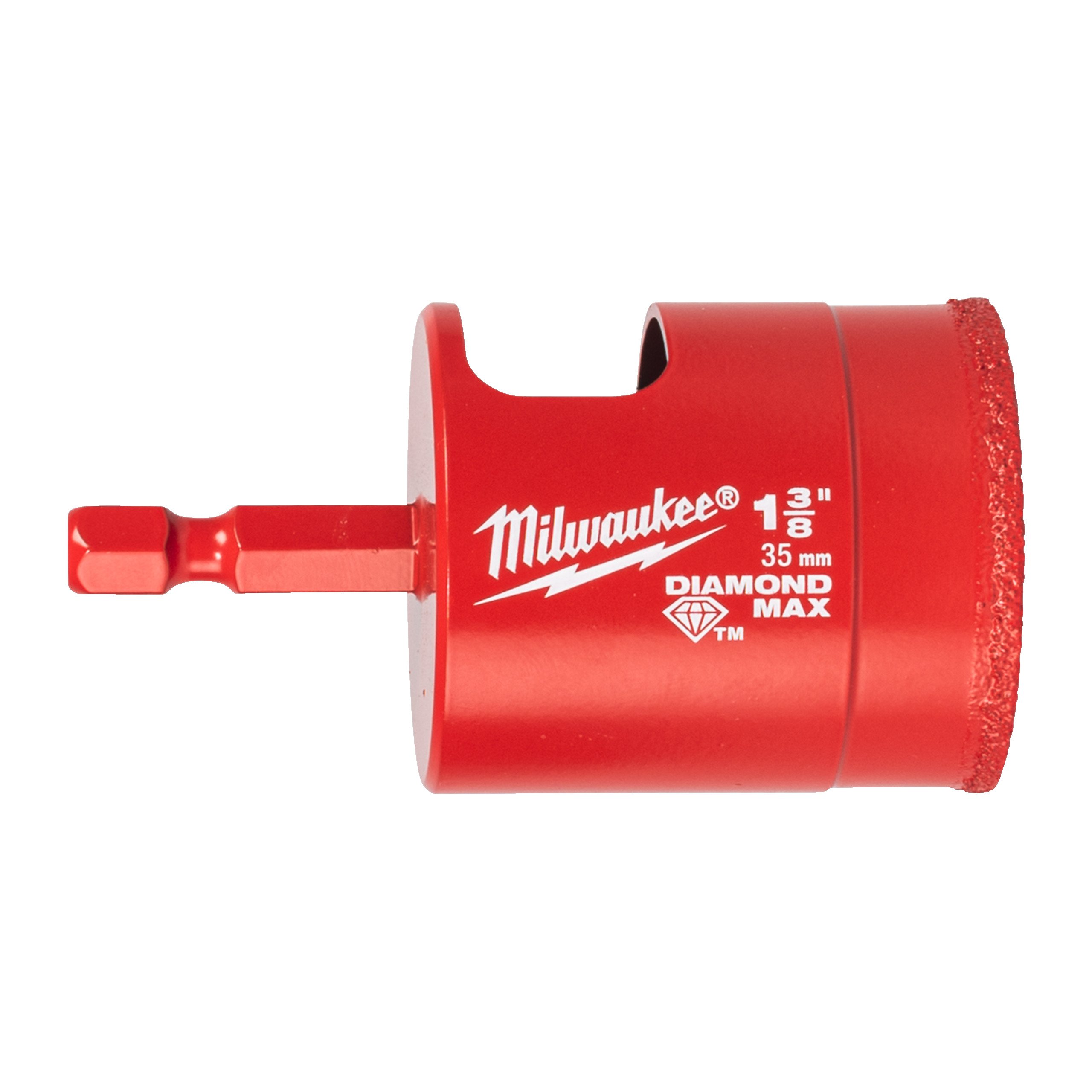Milwaukee Boren | DIAMOND MAX™ | 1/4" nat/droog | 35 mm 1/4" Hex - 4932498353