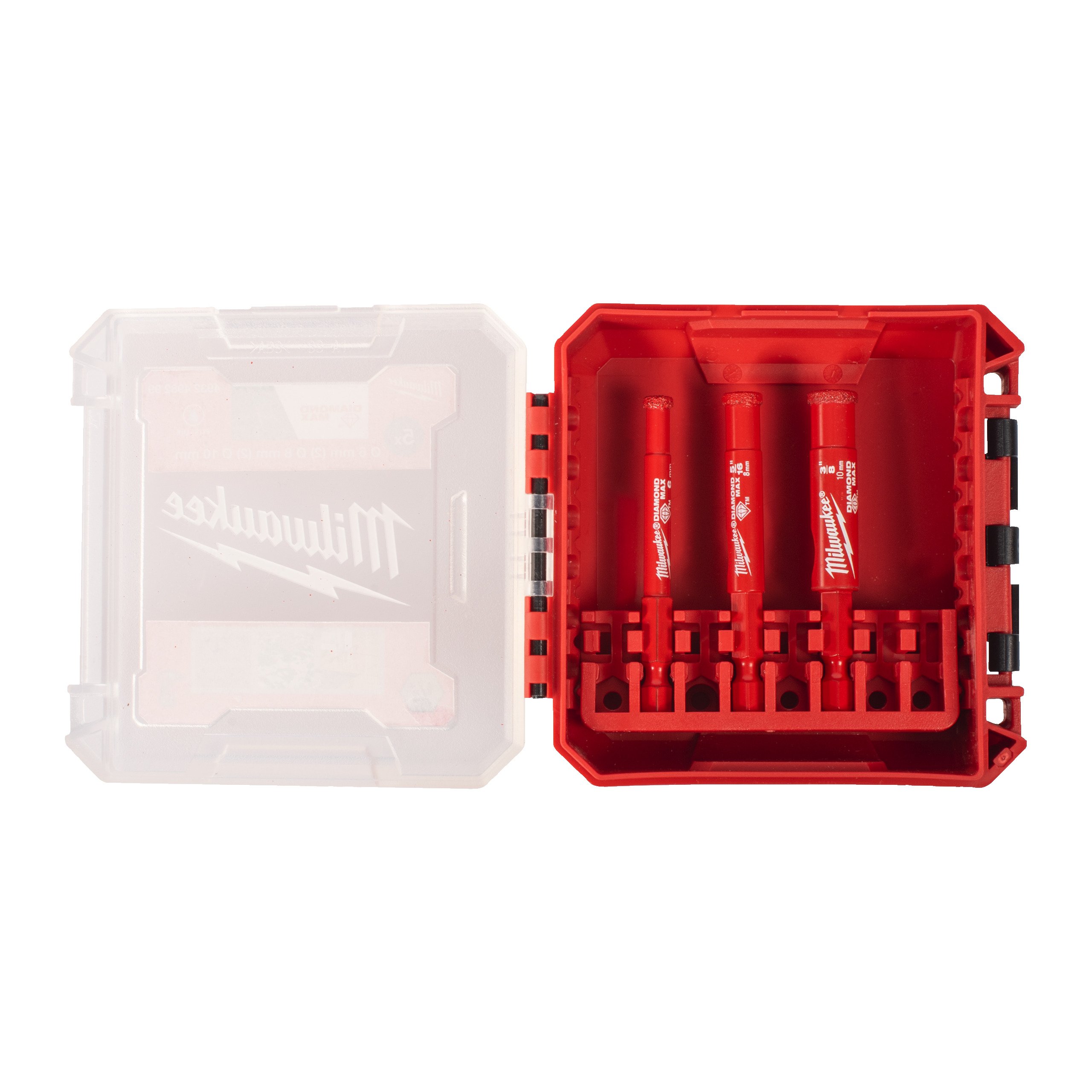 Milwaukee Diamantboorset | DIAMOND MAX™ | 1/4" nat/droog | 3 stuks - 4932498368