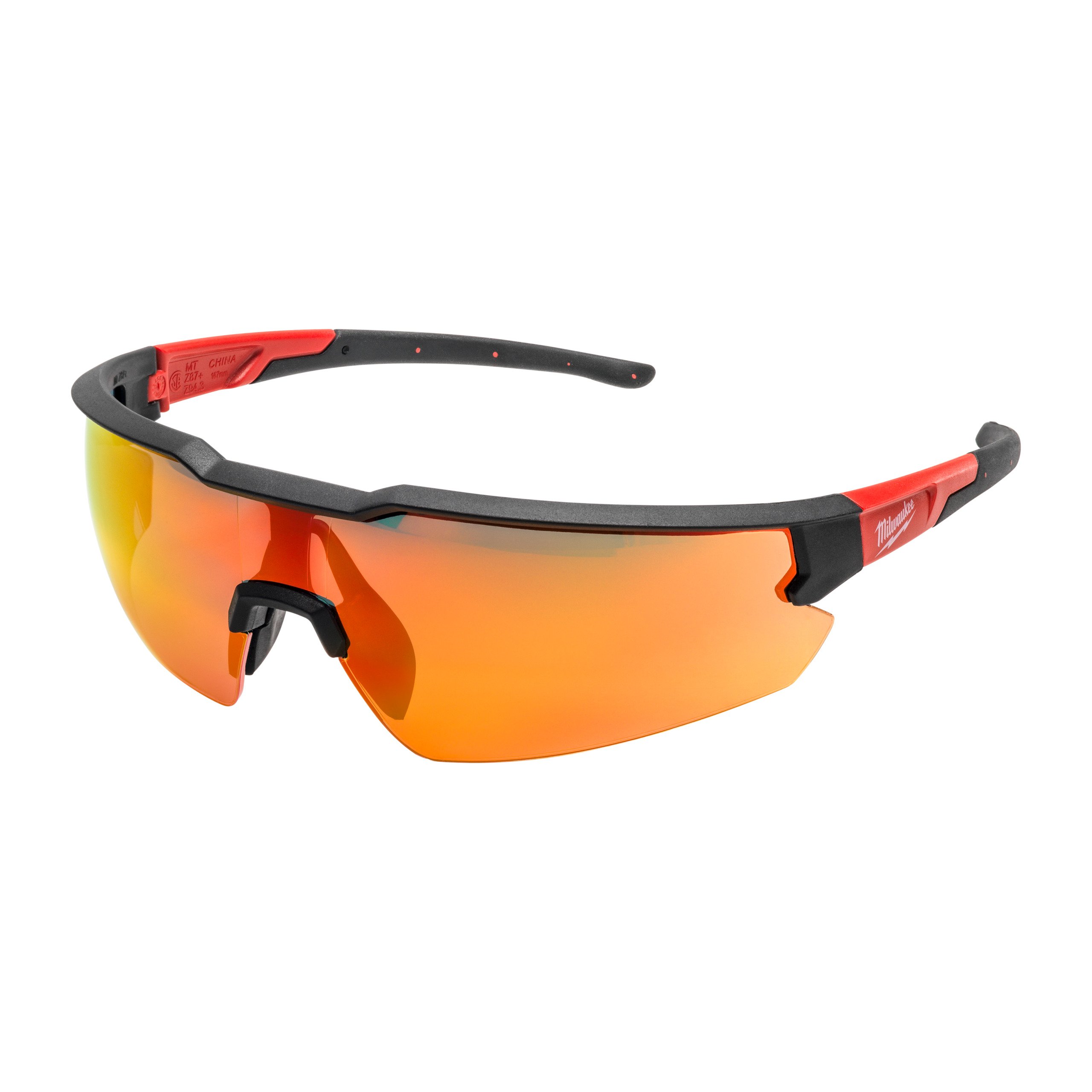 Milwaukee Veiligheidsbril | Enhanced | Rood gespiegeld glas - 4932498548