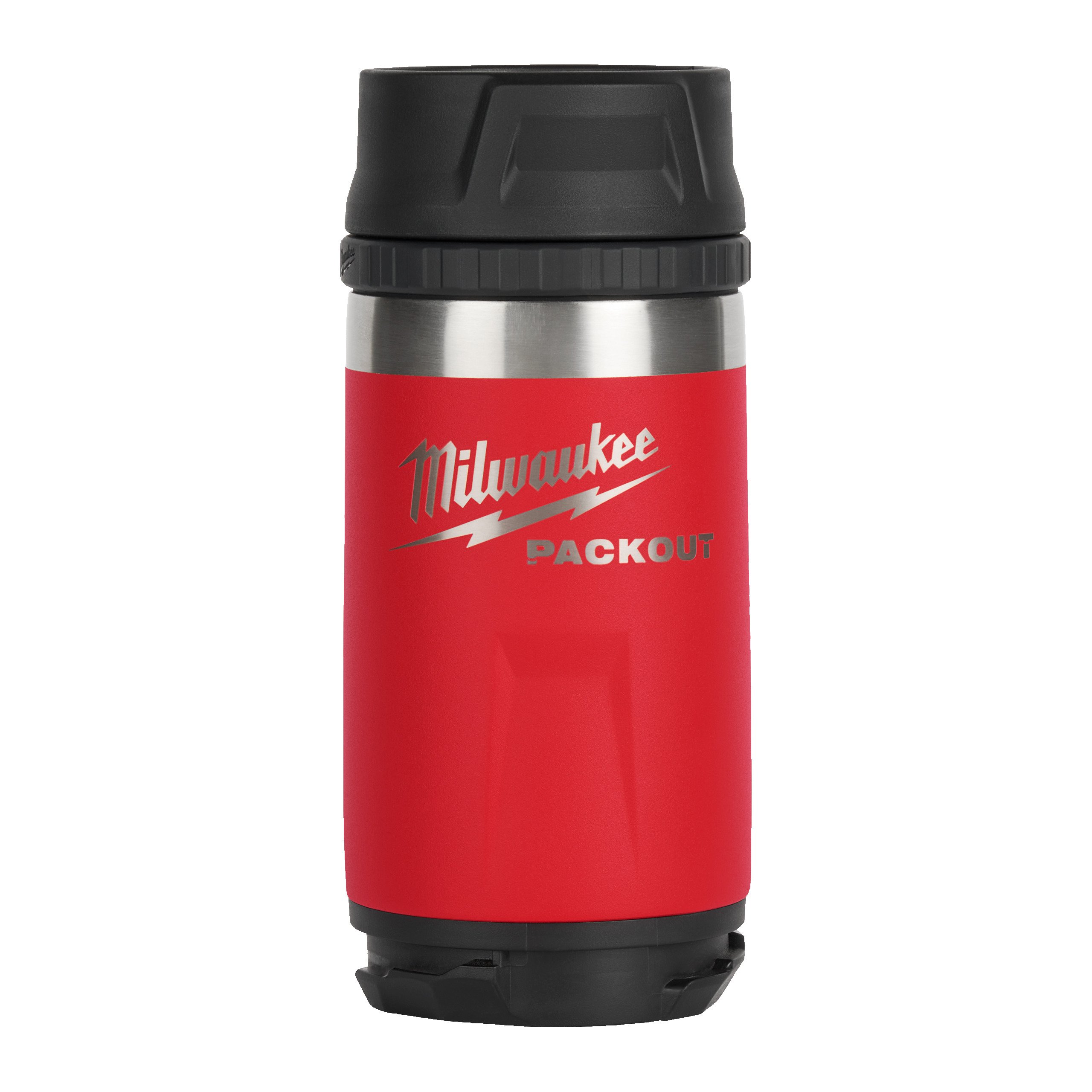 Milwaukee PACKOUT™ Fles met Drinkdop | 355 ml | Rood - 4932498977