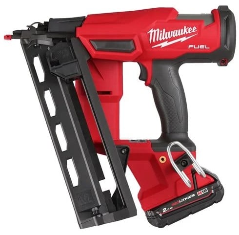 Milwaukee M18 FUEL 16 GA afwerkingstacker | 32-63mm | 18V | 2.0Ah Li-Ion accu - 4933478092