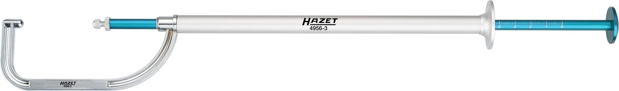 HAZET Precisie schuifmaat voor remschijven/diktemeter 4956-3 · Lengte: 395 mm