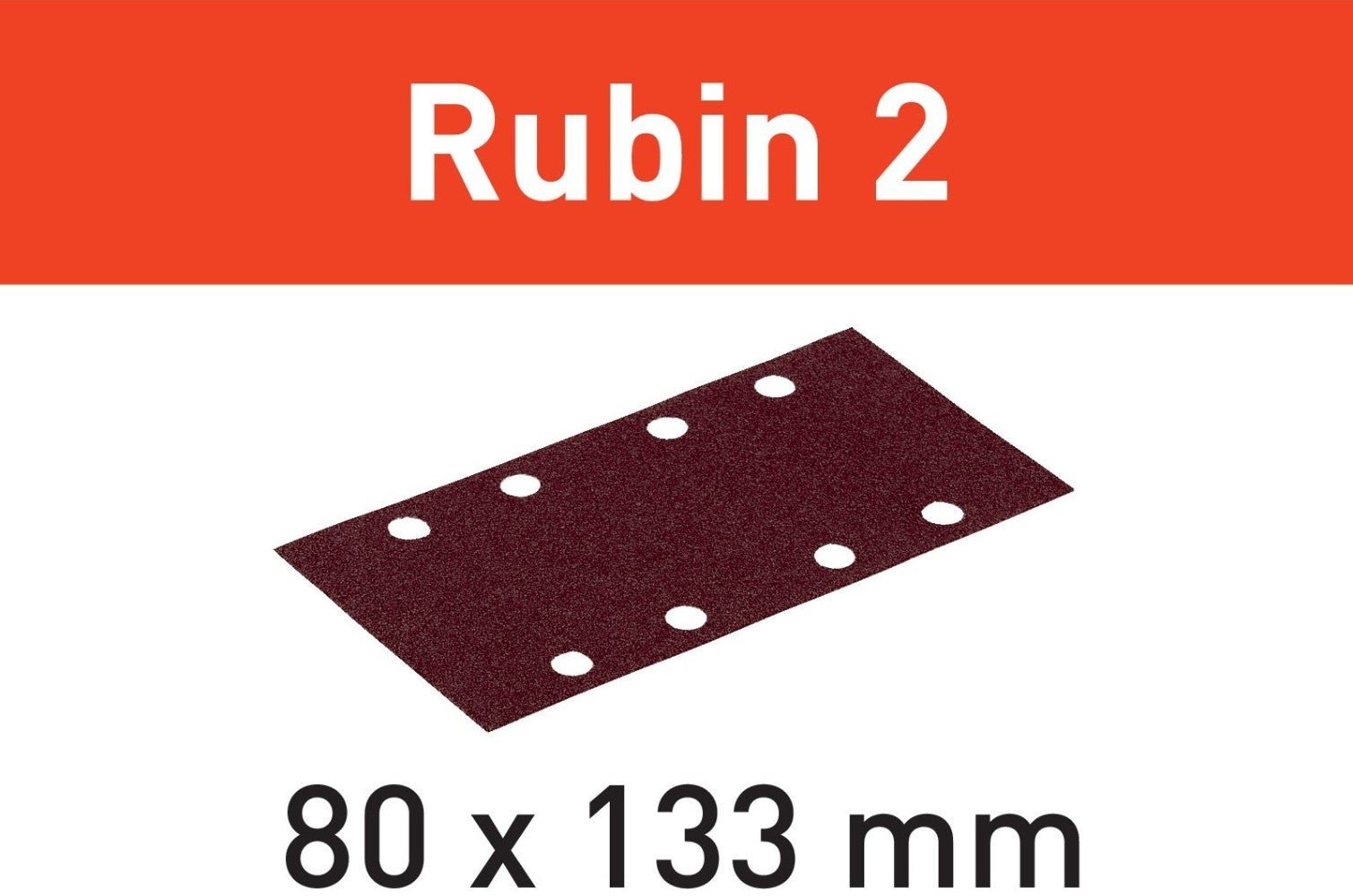 Festool Accessoires Schuurstroken Rubin 2 | STF 80X133 | P120 | RU2/50 - 499050