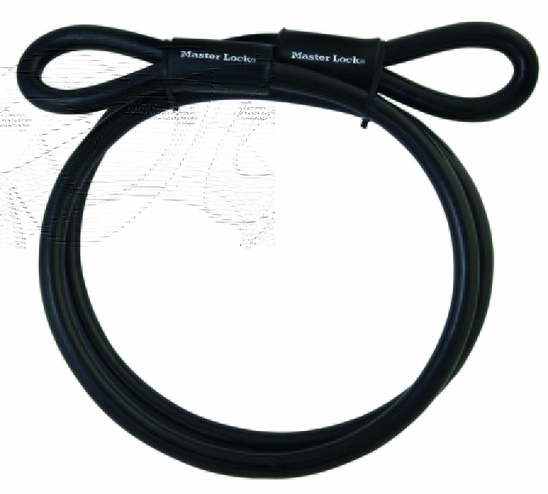 Masterlock Staalkabel, 3m, O10mm, plastic sleeve - 49EURD 49EURD
