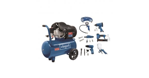 Scheppach HC55DC Compressor | Met Accessoires - 5906101904