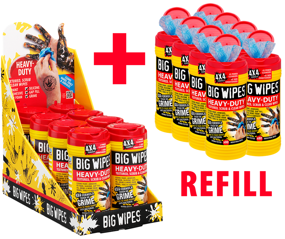 Big-Wipes HEAVY DUTY - CD 2 x 8 POT - 5.11.2420.16