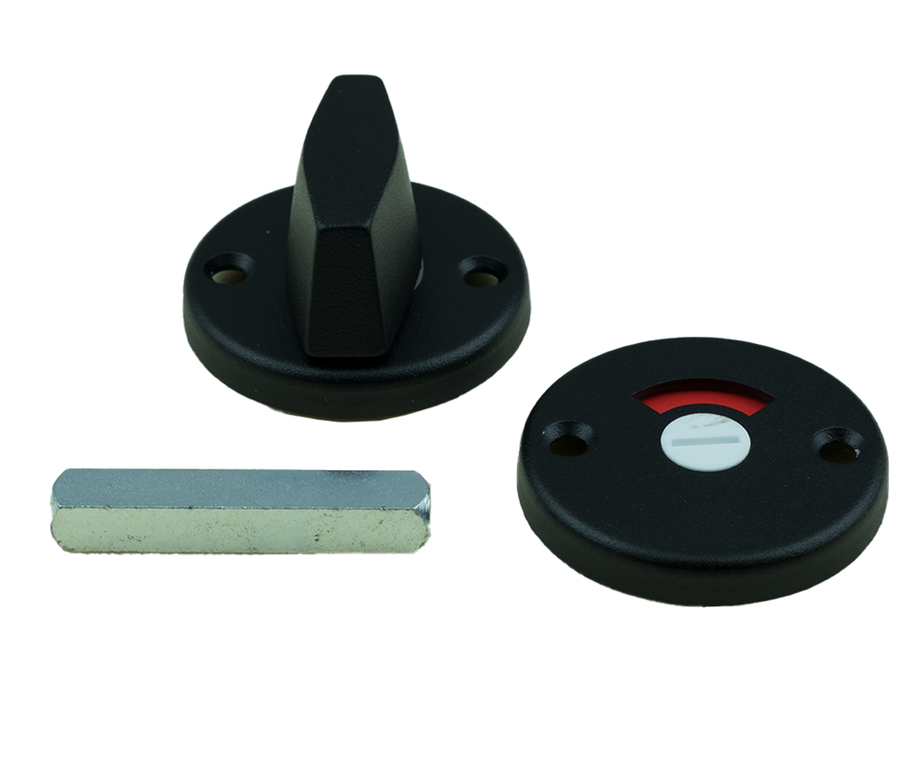 AMI Rond Rozet 3 RH Wc 8 Mm Zwart - 739305
