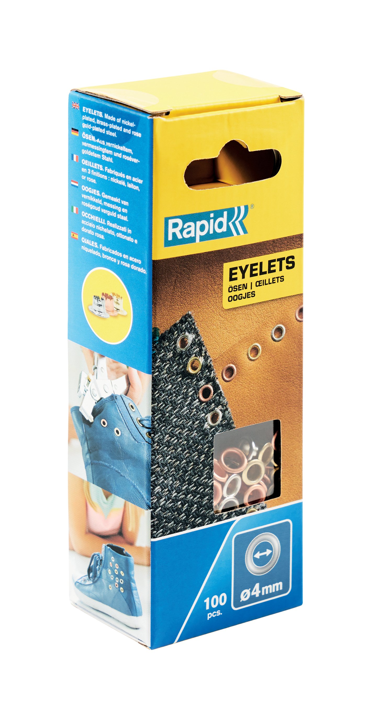 Rapid Oogjes Ø4 mm, 100 stuks - 5000409 - 5000409